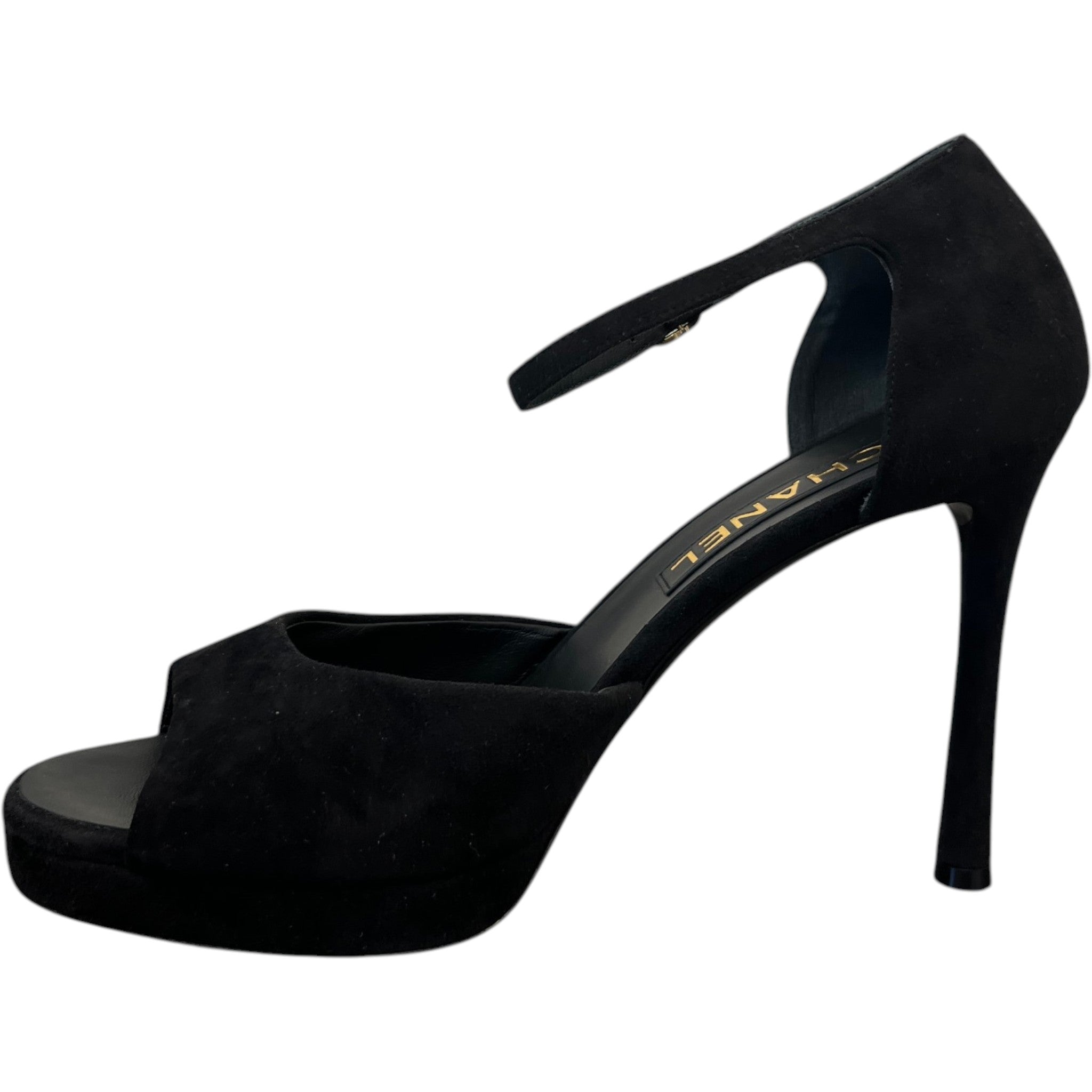 Women's Cc Logo Heels Black Size EU 40 / UK 7