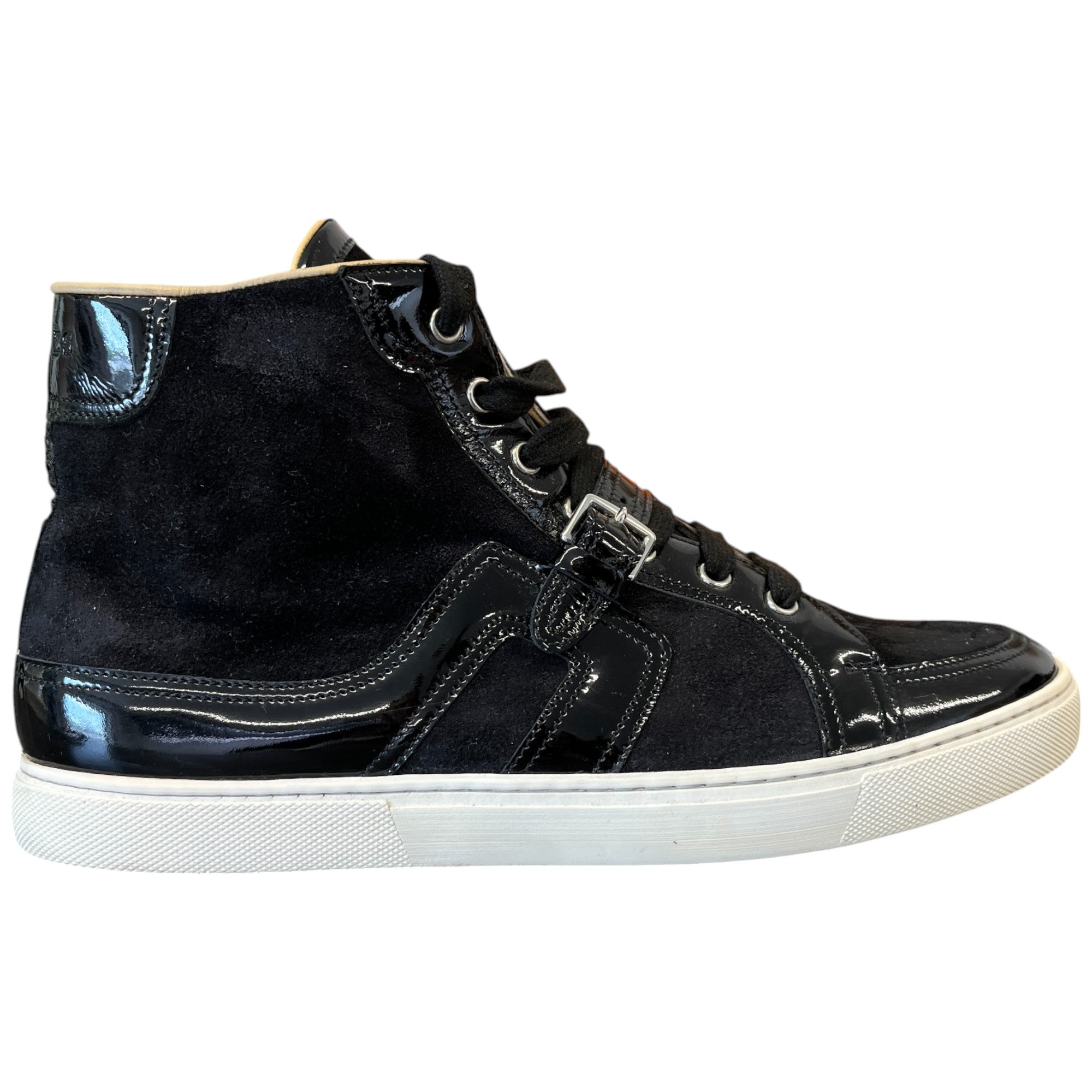 Men's Quantum High Trainers Black Size EU 42.5 / UK 8.5