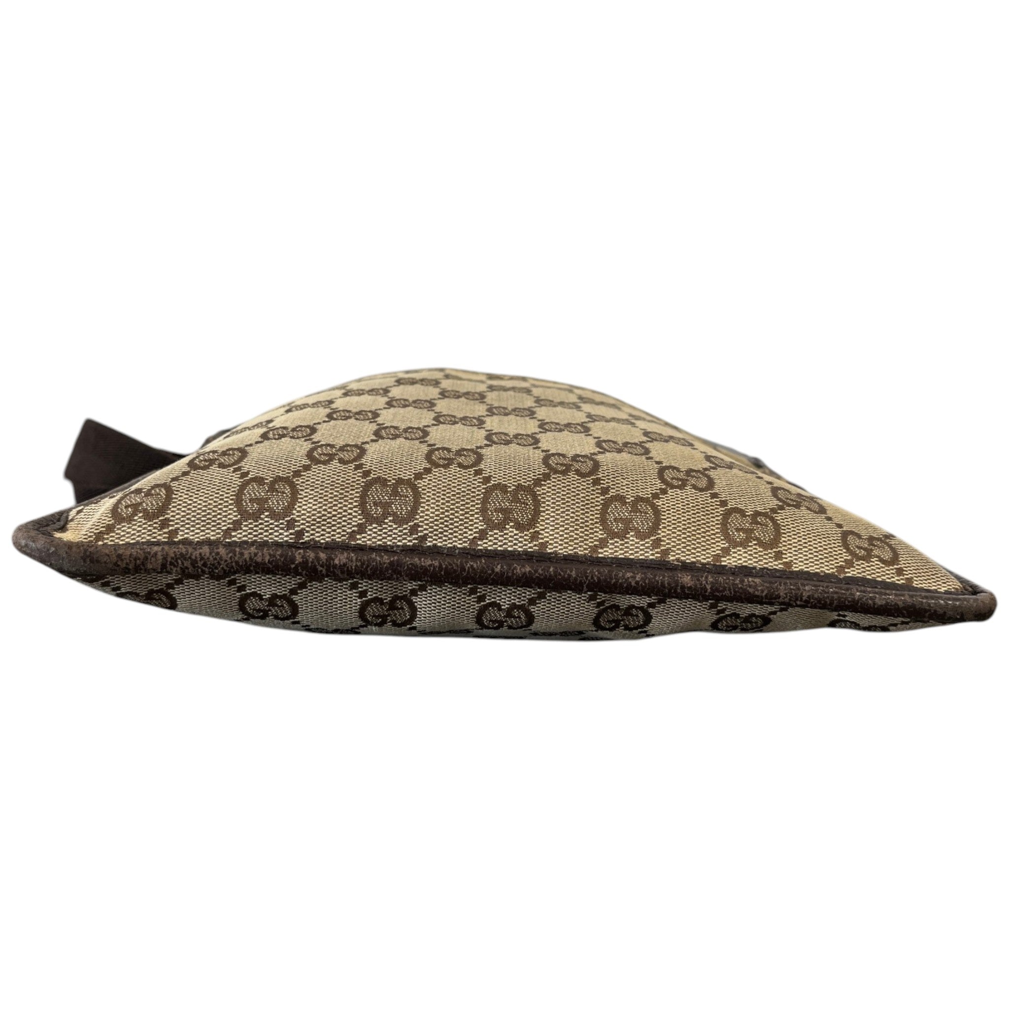 Men's Gg Supreme Crossbody Bag Brown