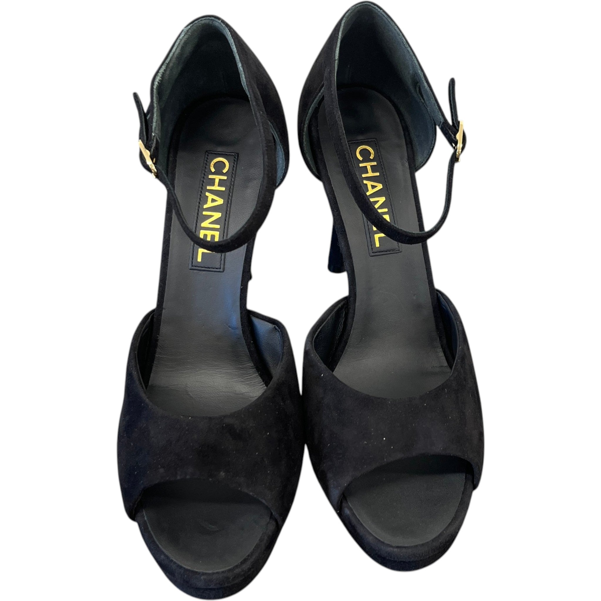 Women's Cc Logo Heels Black Size EU 40 / UK 7