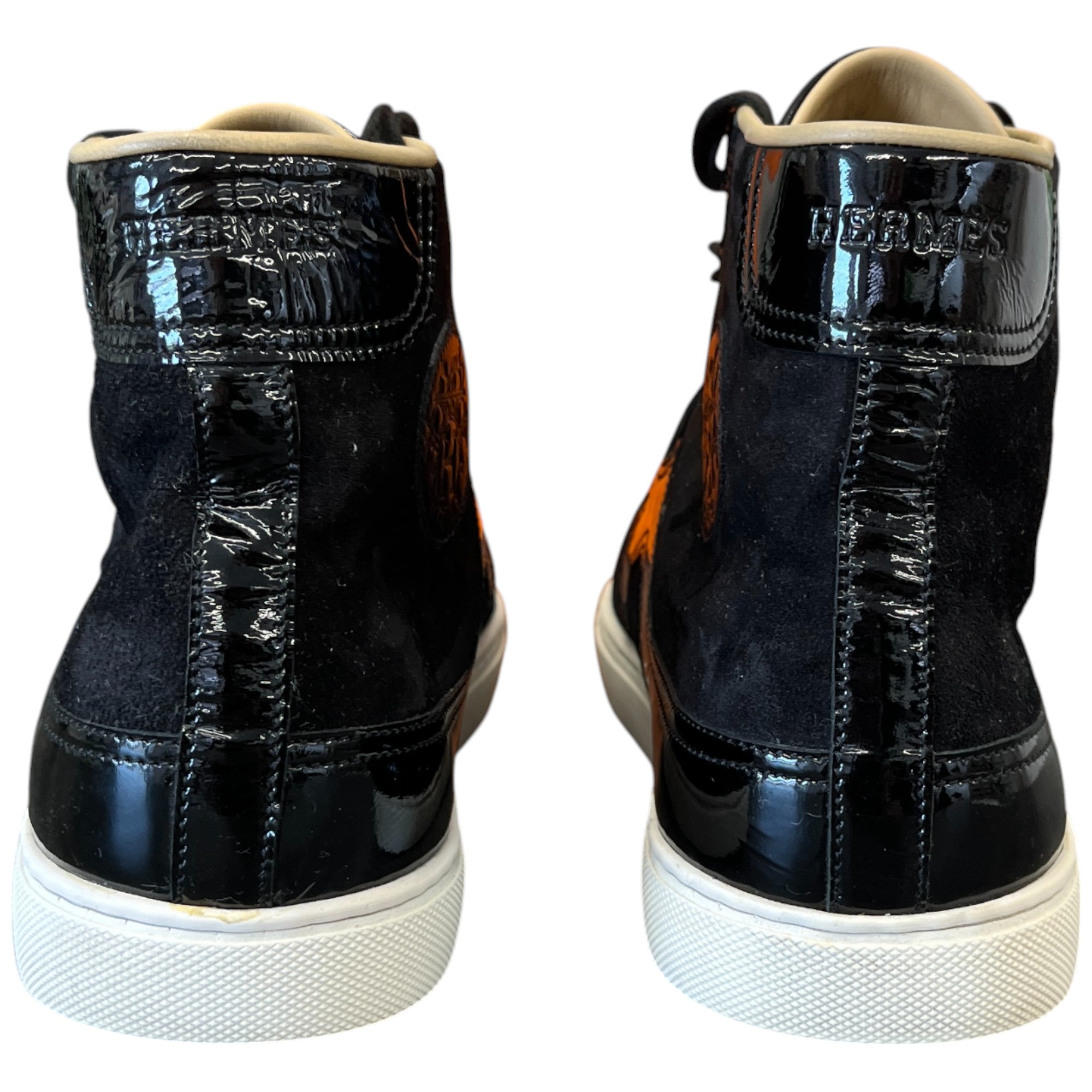 Men's Quantum High Trainers Black Size EU 42.5 / UK 8.5
