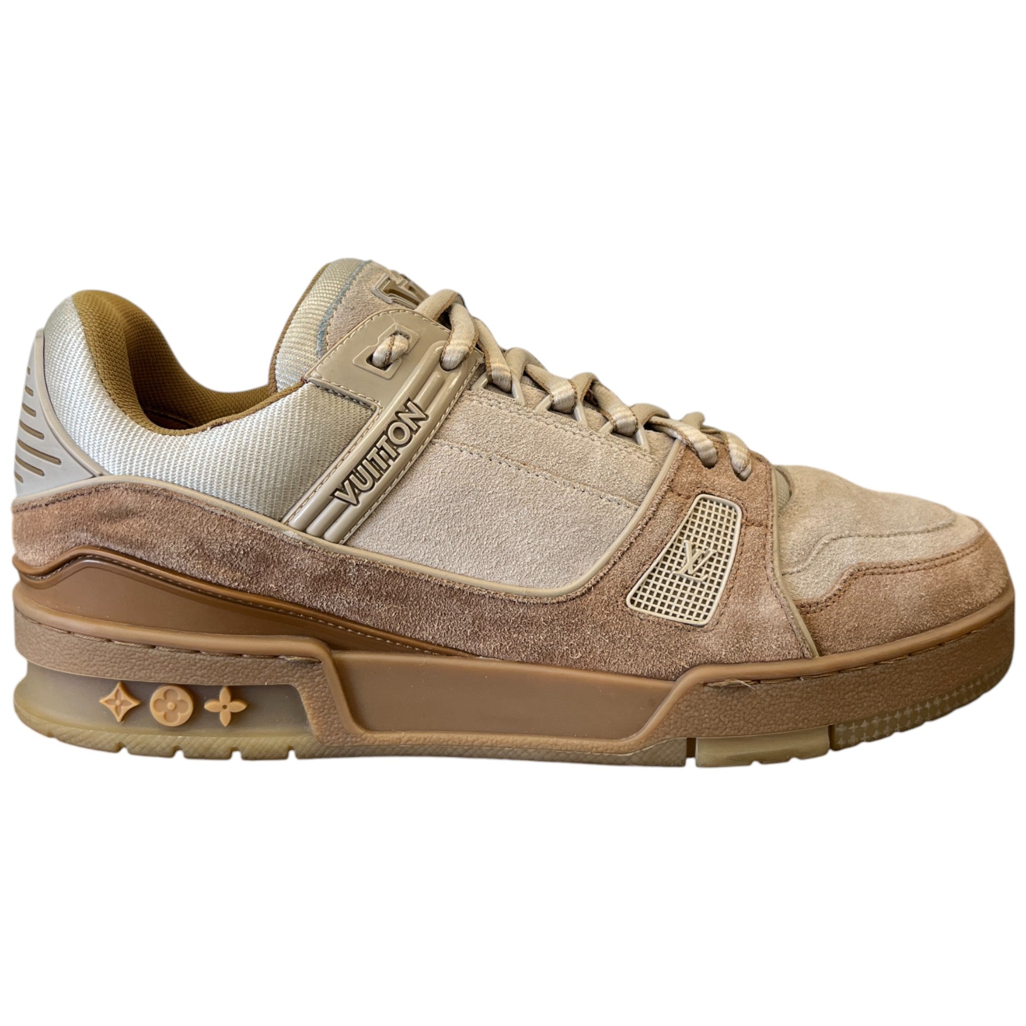 Men's Lv Low Trainers Brown Size EU 40 / UK 6