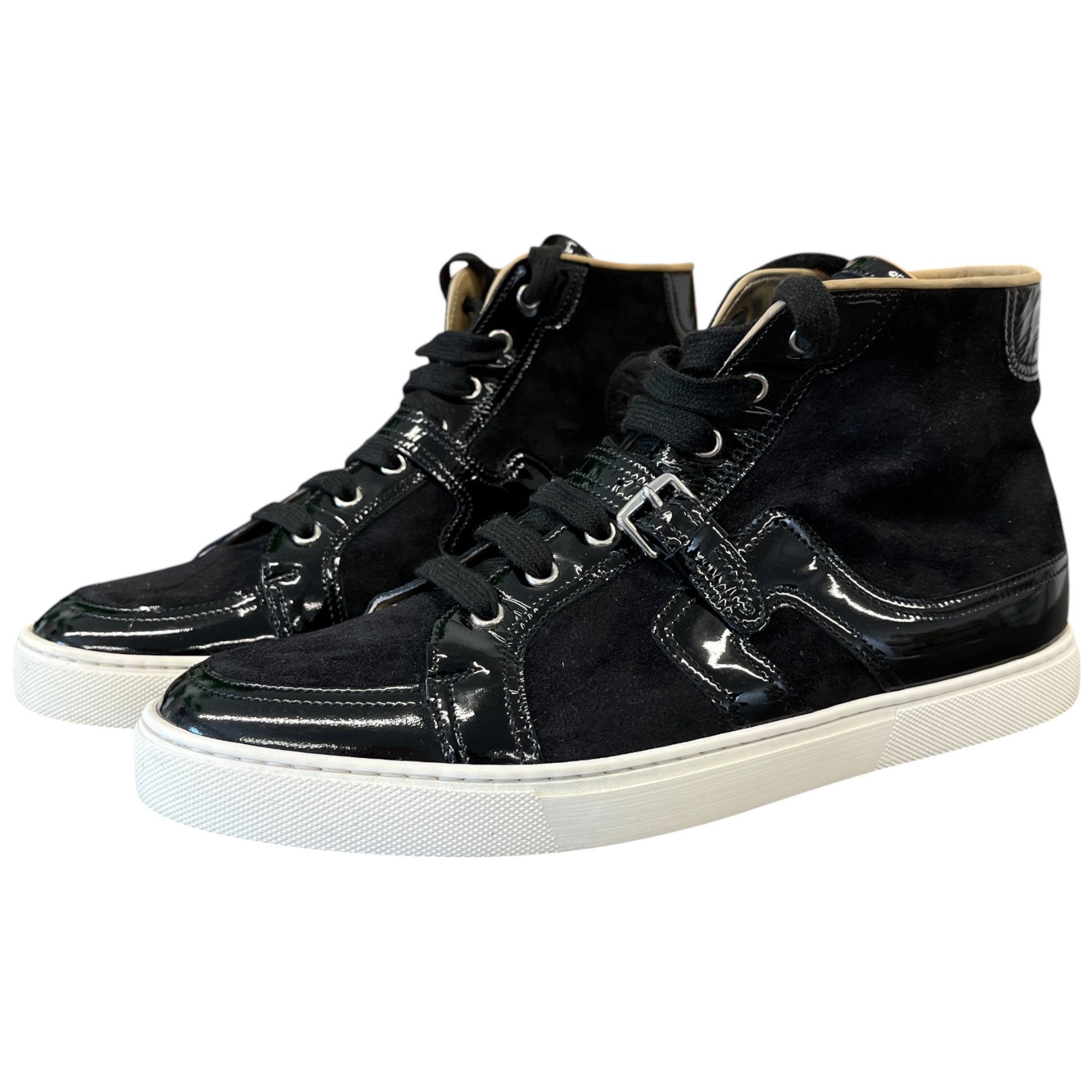 Men's Quantum High Trainers Black Size EU 42.5 / UK 8.5