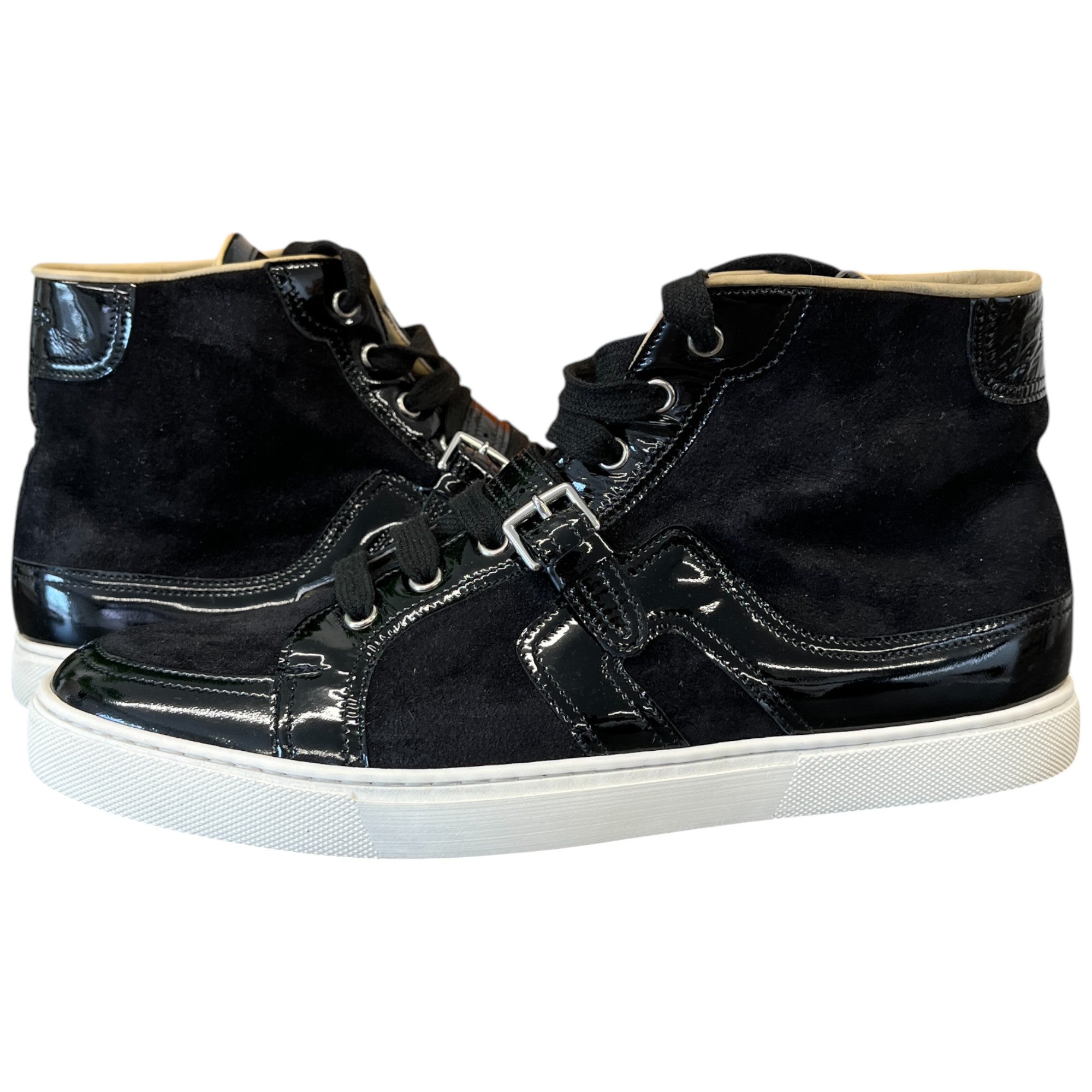 Men's Quantum High Trainers Black Size EU 42.5 / UK 8.5