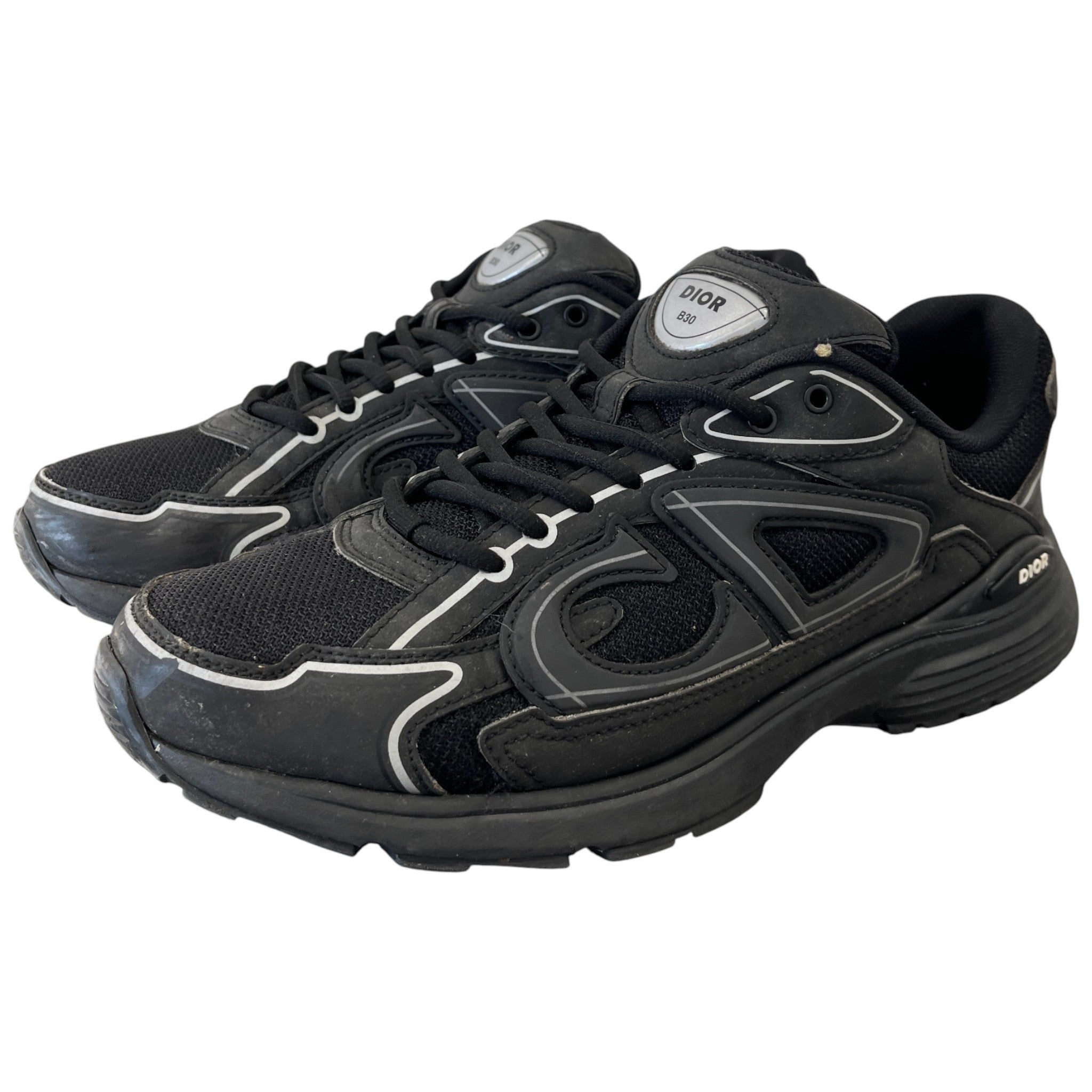 Men's B30 Low Trainers Black Size EU 42 / UK 8