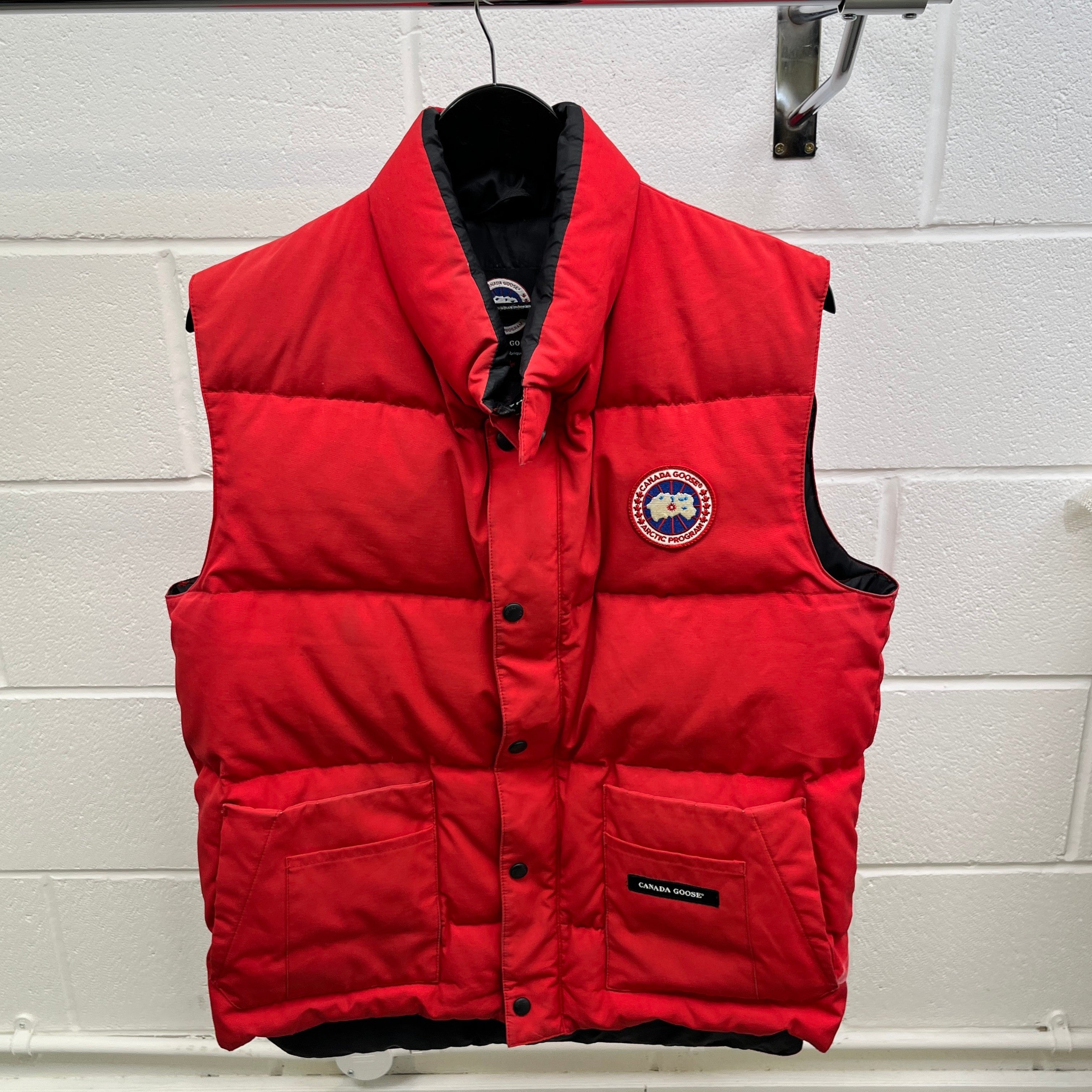 Men's Freestyle Gilet Red Size M