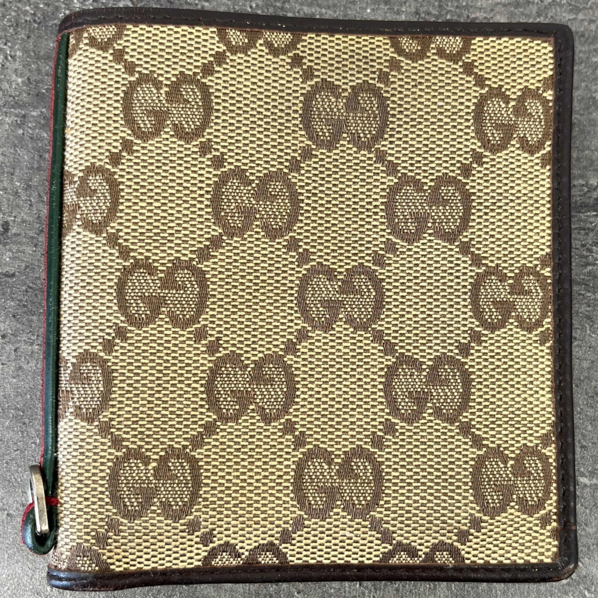 Men's Gg Supreme Wallet Beige