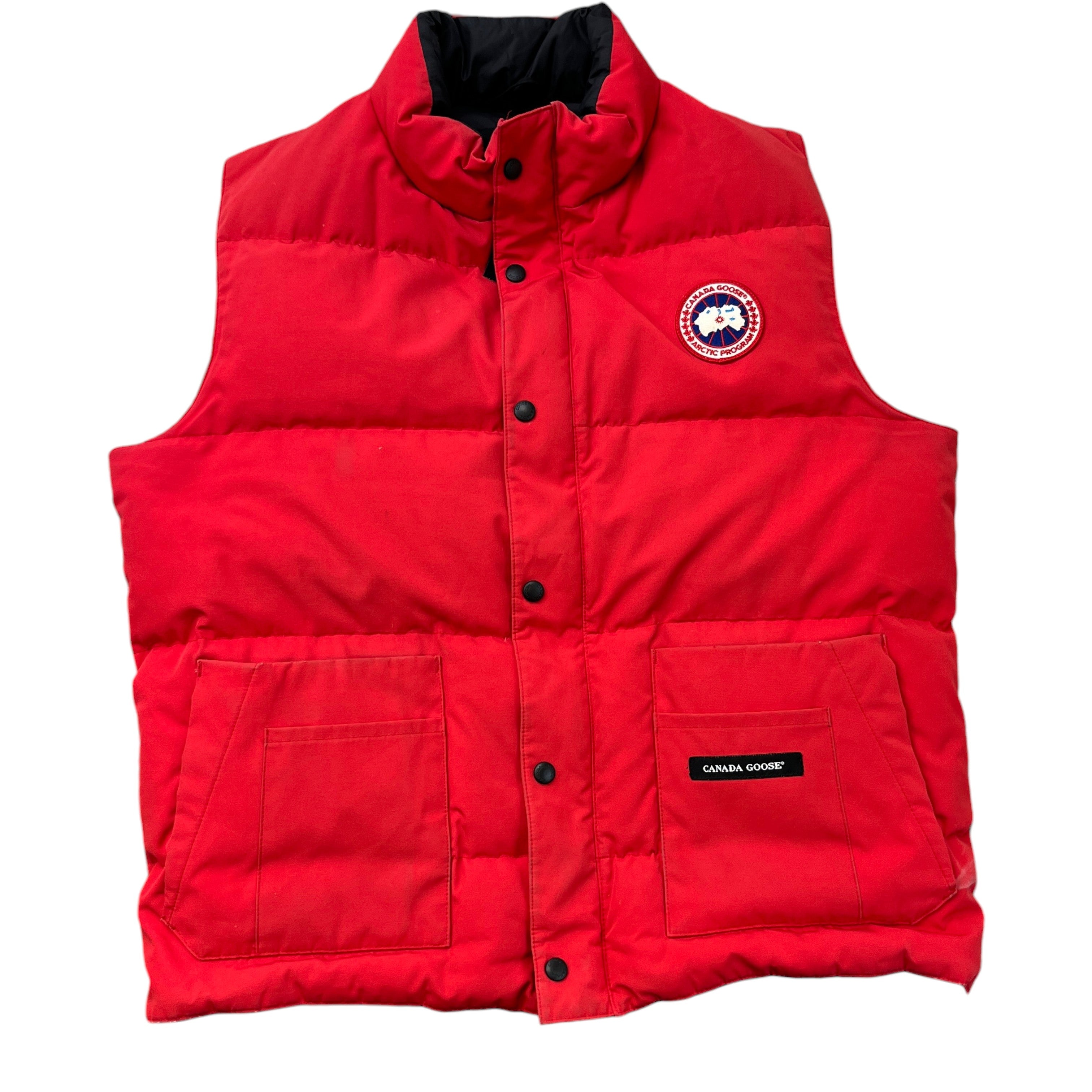Men's Freestyle Gilet Red Size M