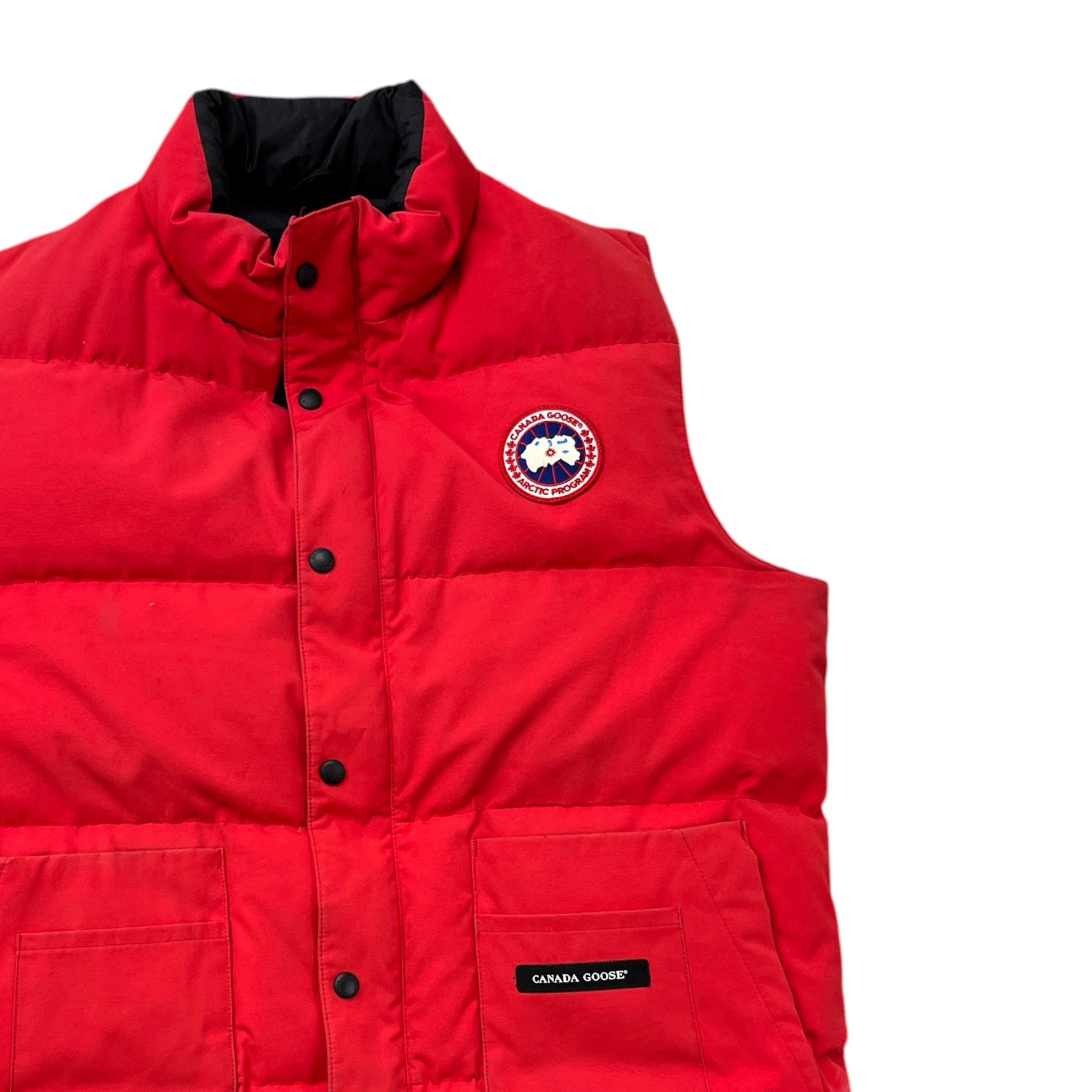 Men's Freestyle Gilet Red Size M