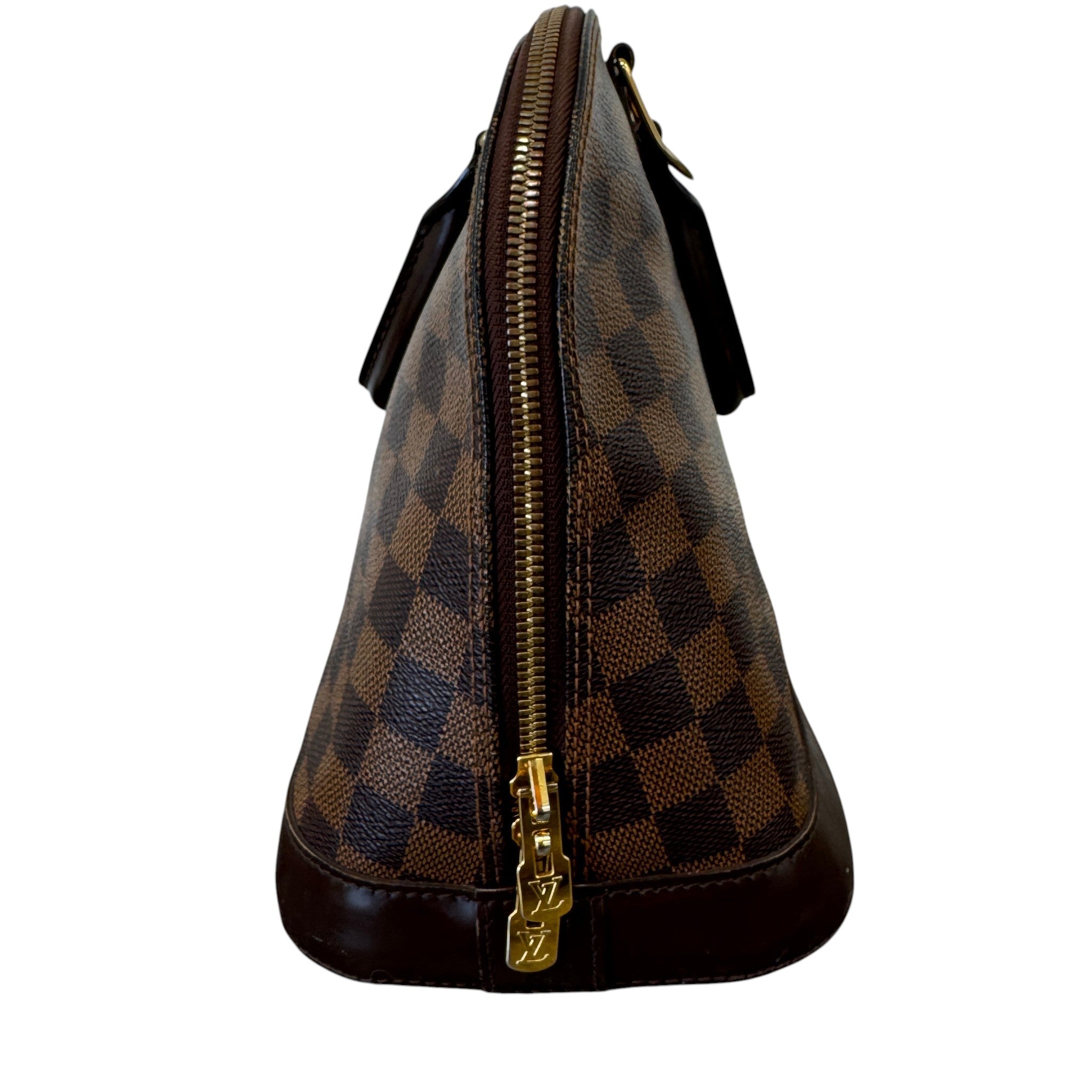 Women's Damier Ebene Alma Pm Bag Brown