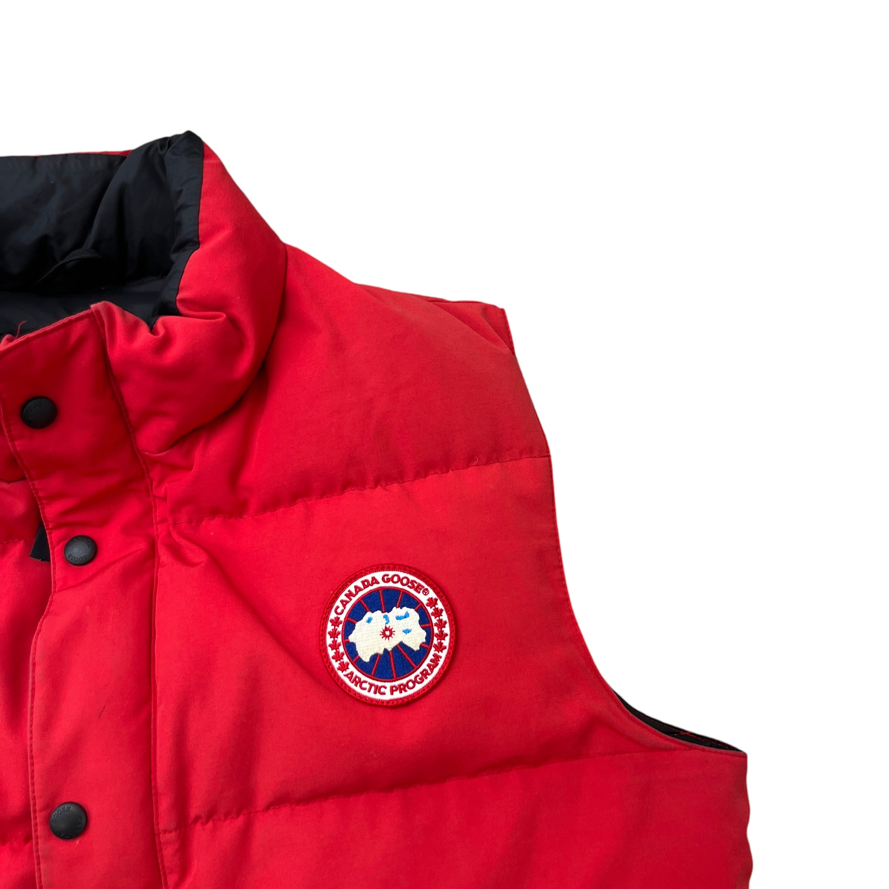 Men's Freestyle Gilet Red Size M