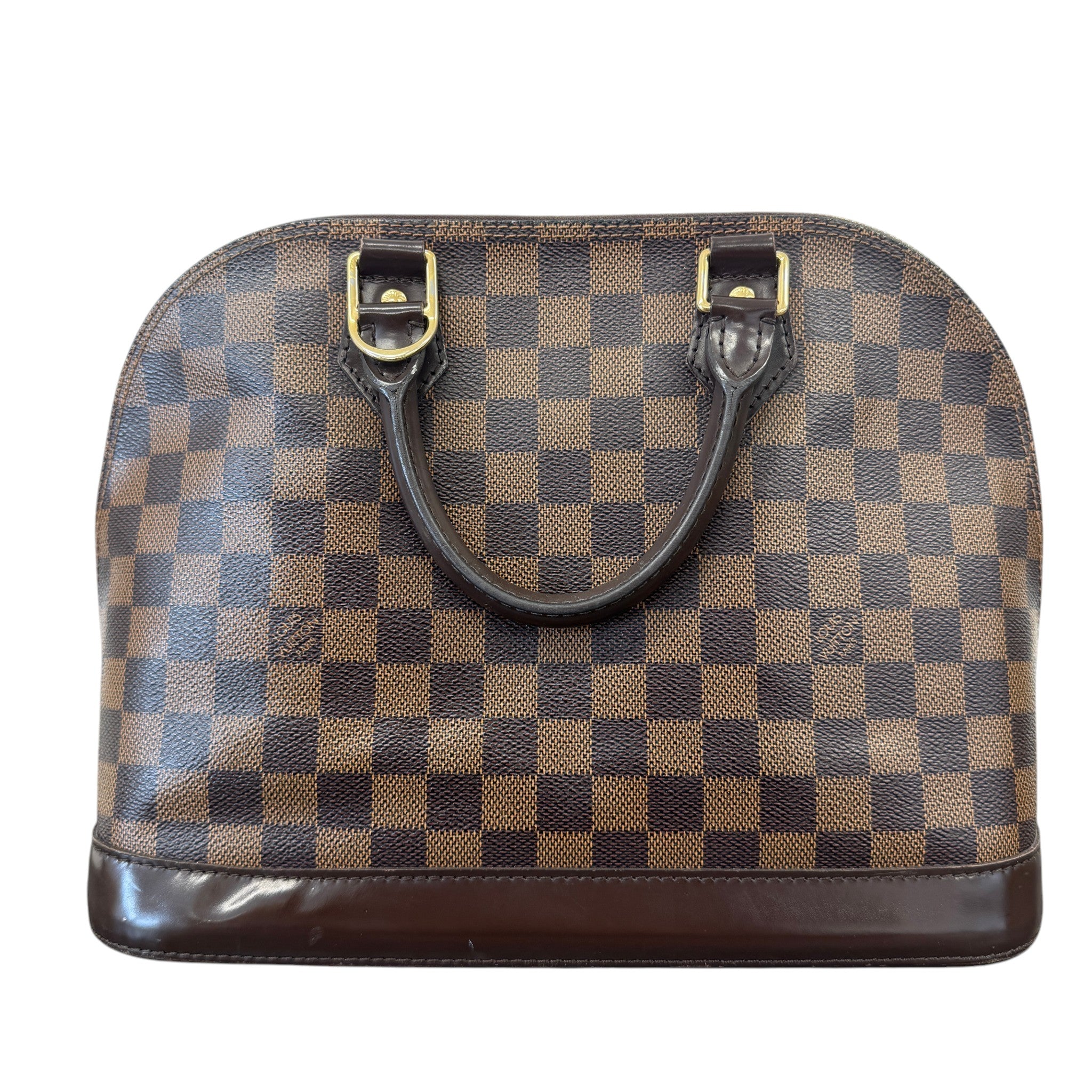 Women's Damier Ebene Alma Pm Bag Brown