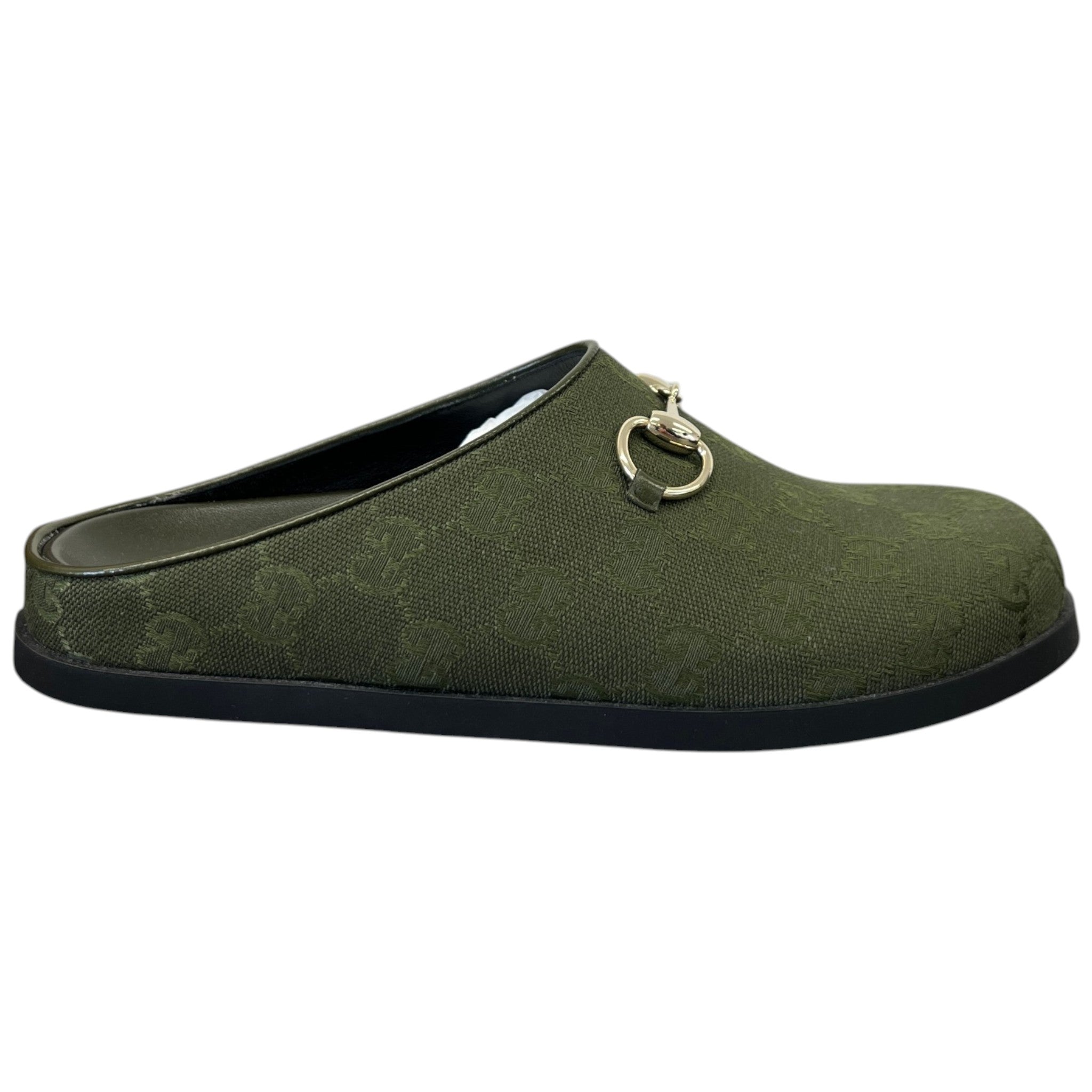 Women's Gg Supreme Mules Green Size EU 37 / UK 4