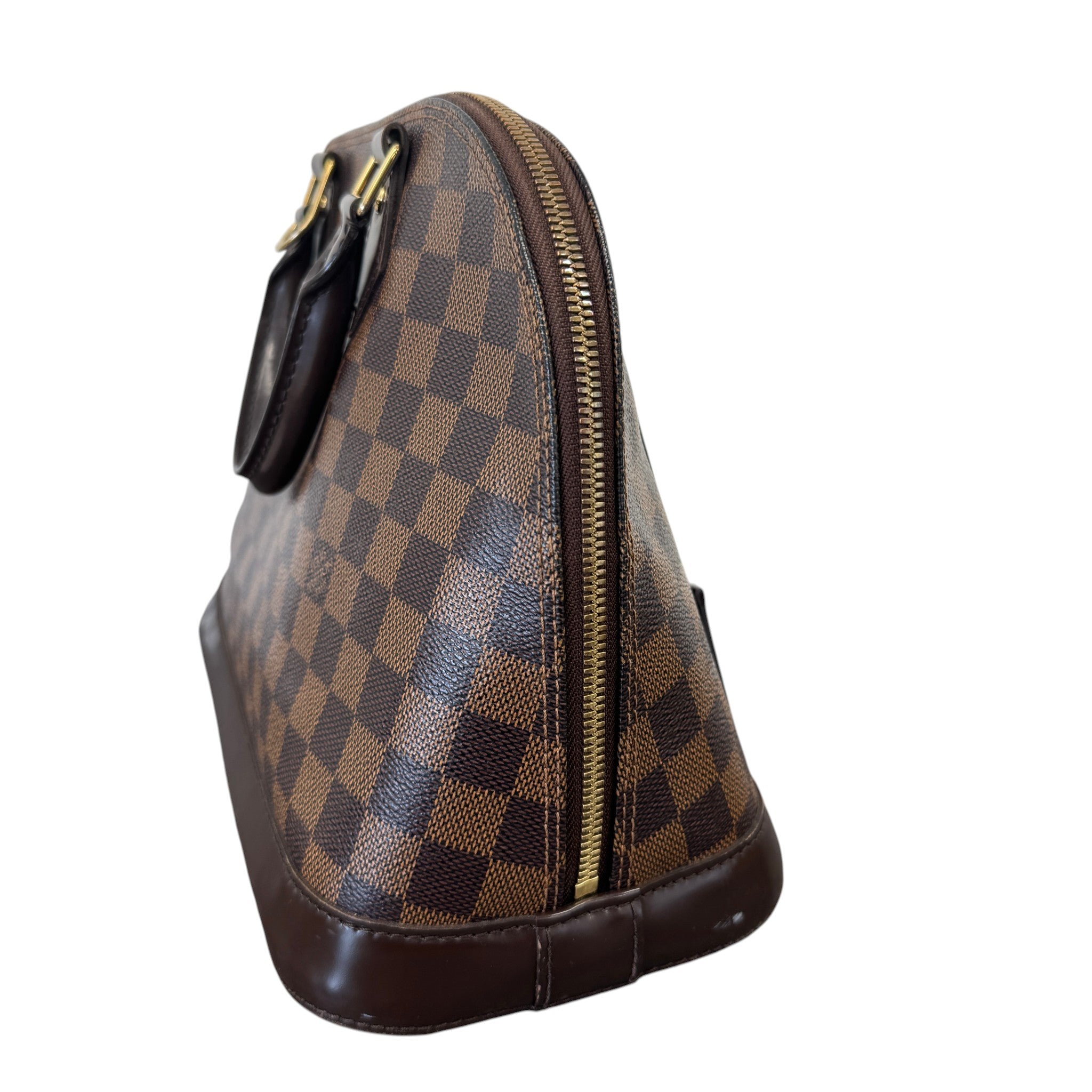 Women's Damier Ebene Alma Pm Bag Brown