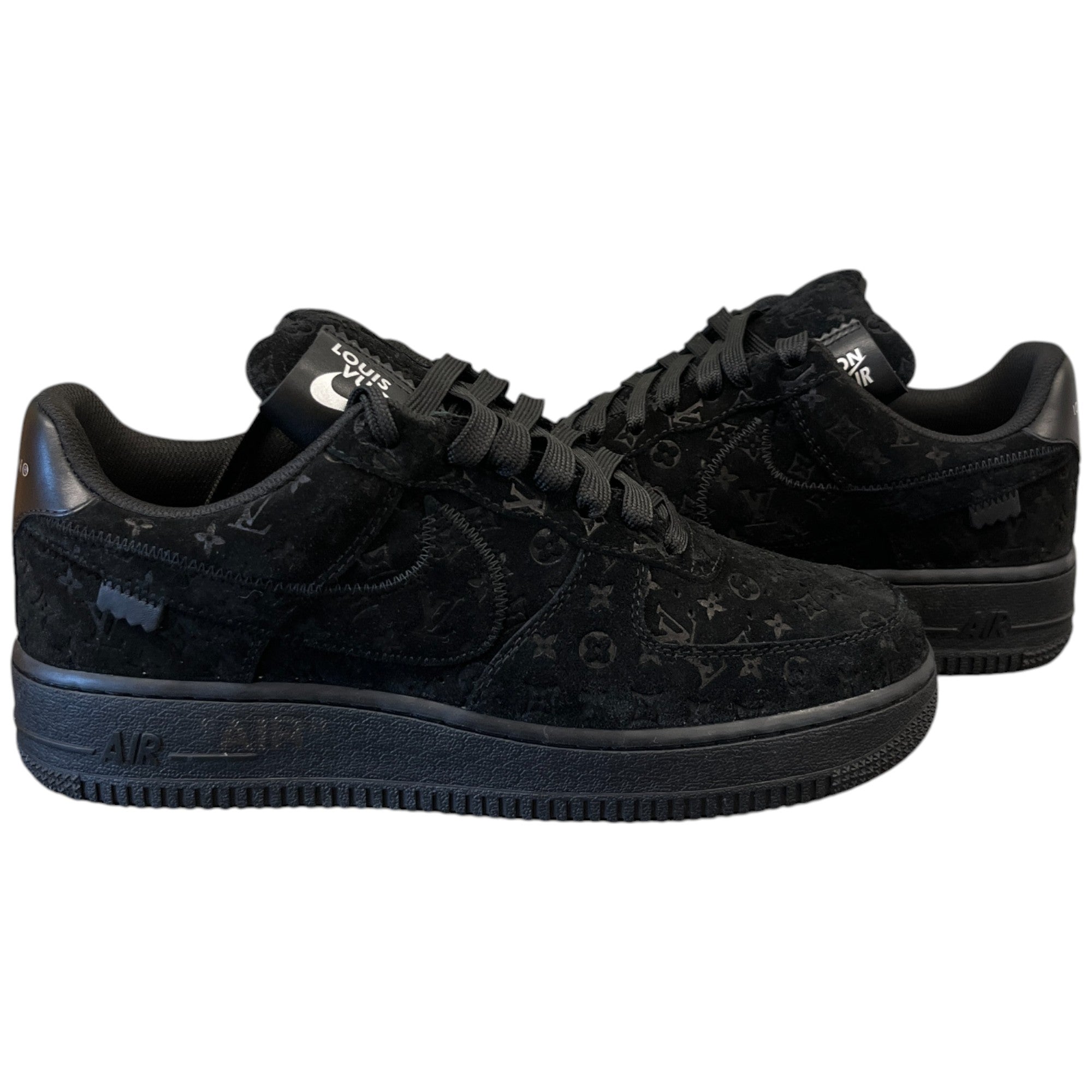 Men's Louis Vuitton X Air Force 1 Low Trainers Black Size EU 40 / UK 6