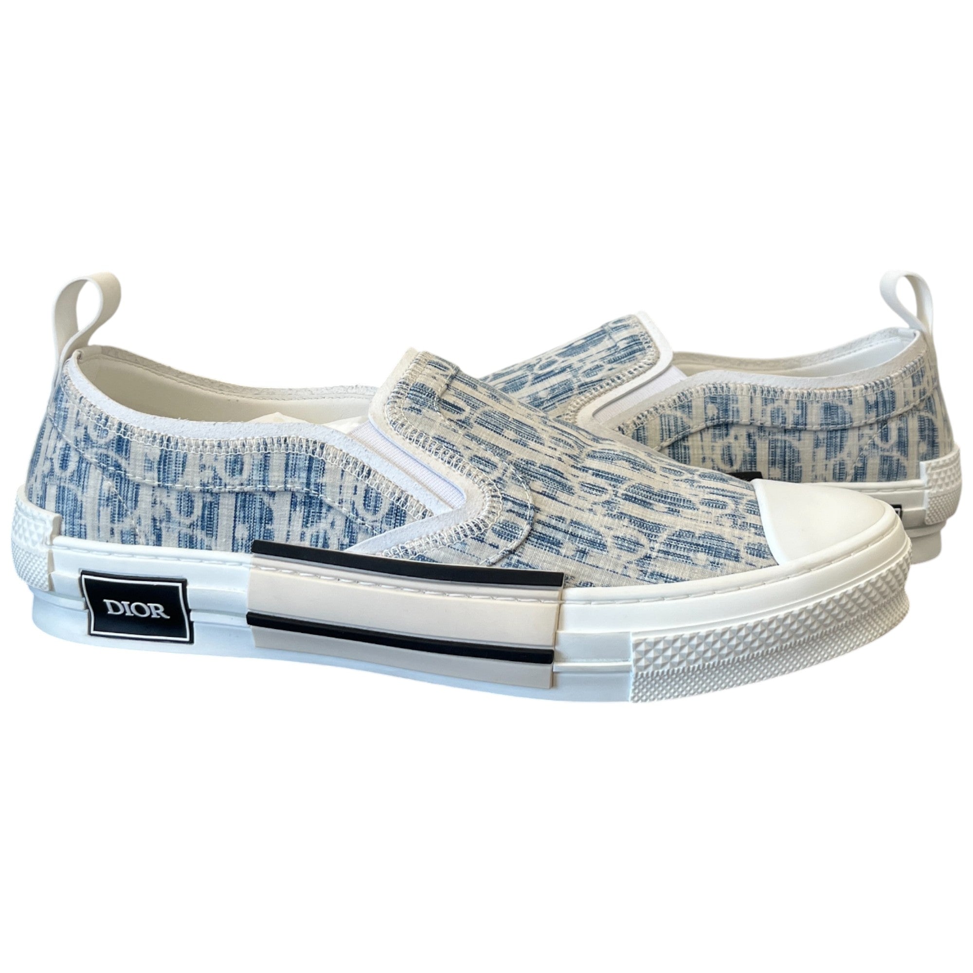 Men's B23 Oblique Slip On Low Trainers Blue Size EU 43 / UK 9