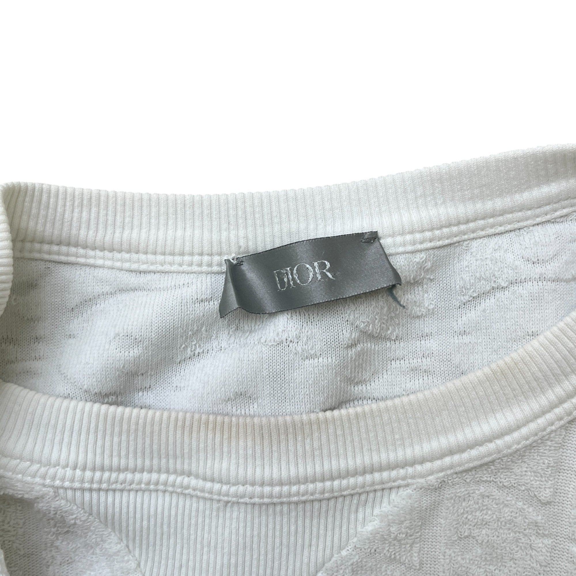 Men's Oblique T-Shirt White Size S