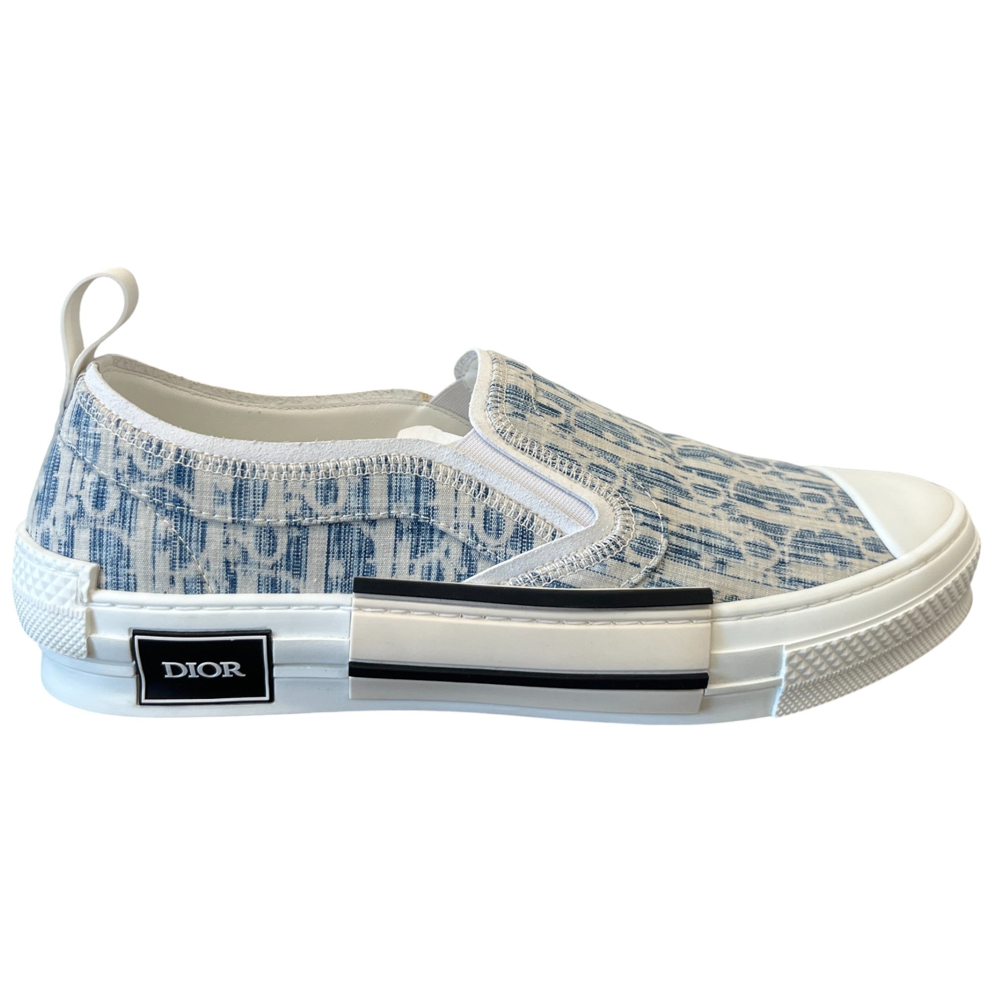 Men's B23 Oblique Slip On Low Trainers Blue Size EU 43 / UK 9