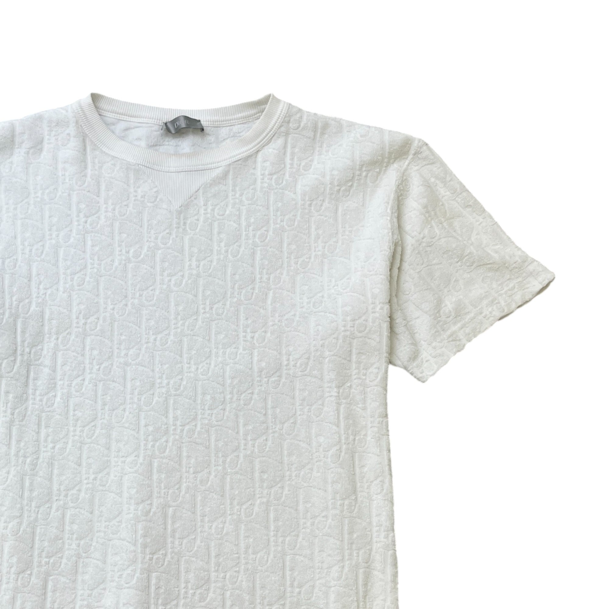 Men's Oblique T-Shirt White Size S