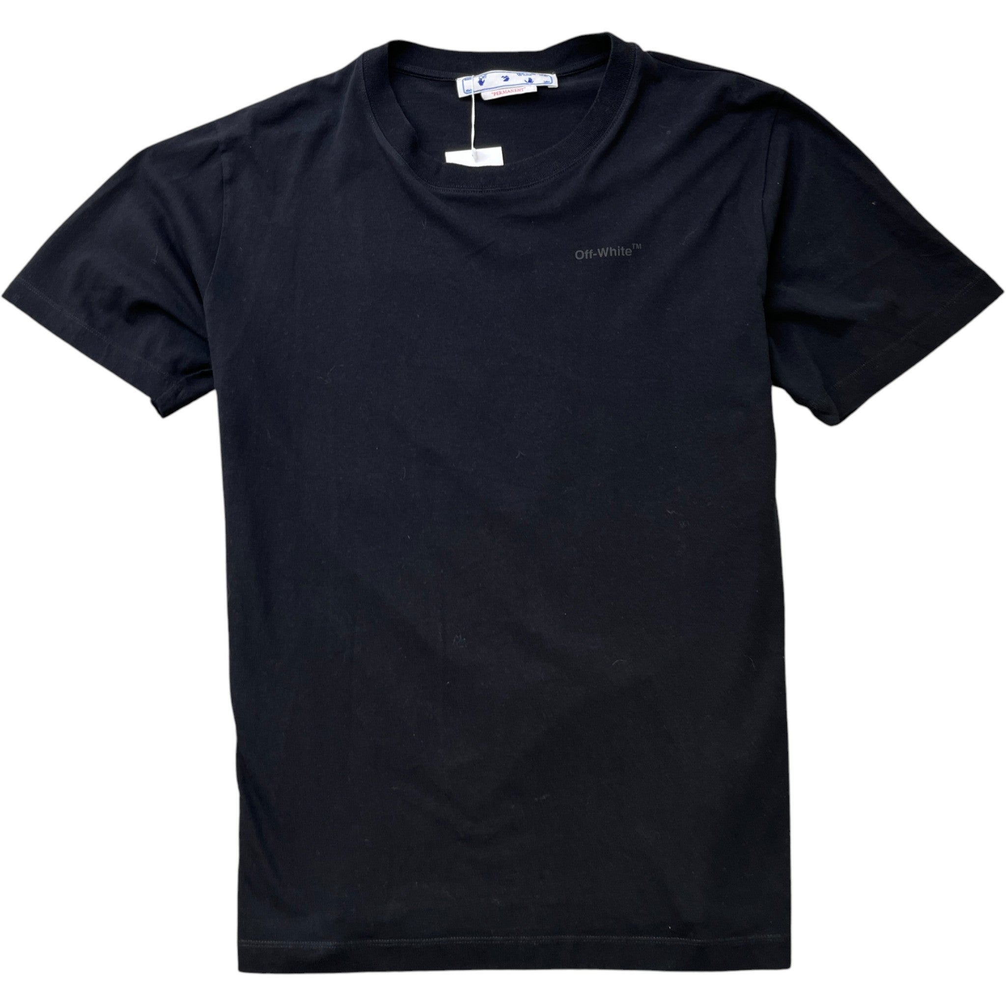 Men's Logo Print T-Shirt Black Size XXL