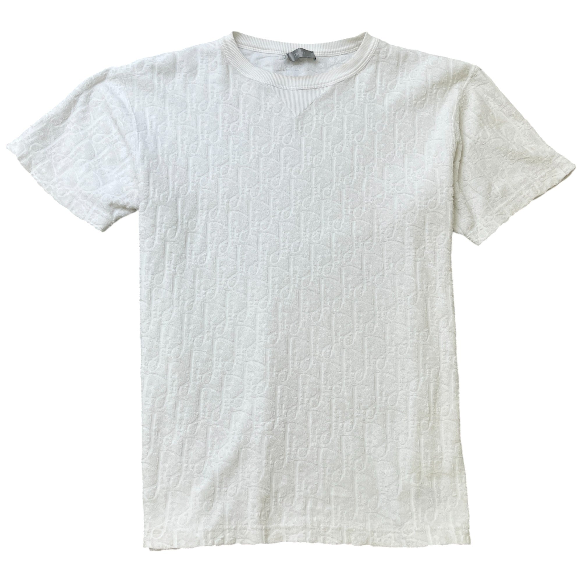 Men's Oblique T-Shirt White Size S