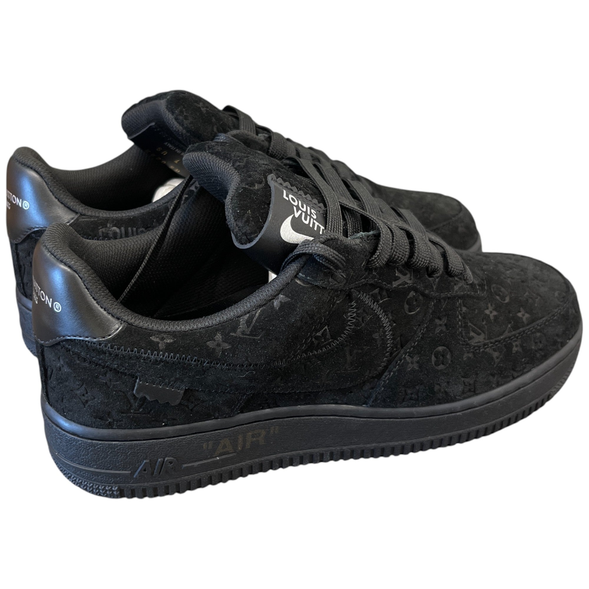 Men's Louis Vuitton X Air Force 1 Low Trainers Black Size EU 40 / UK 6