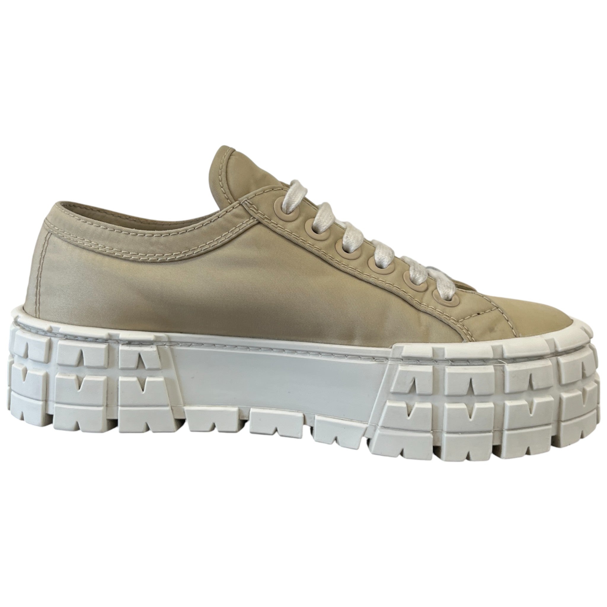 Women's Double Wheel Low Trainers Beige Size EU 36.5 / UK 3.5