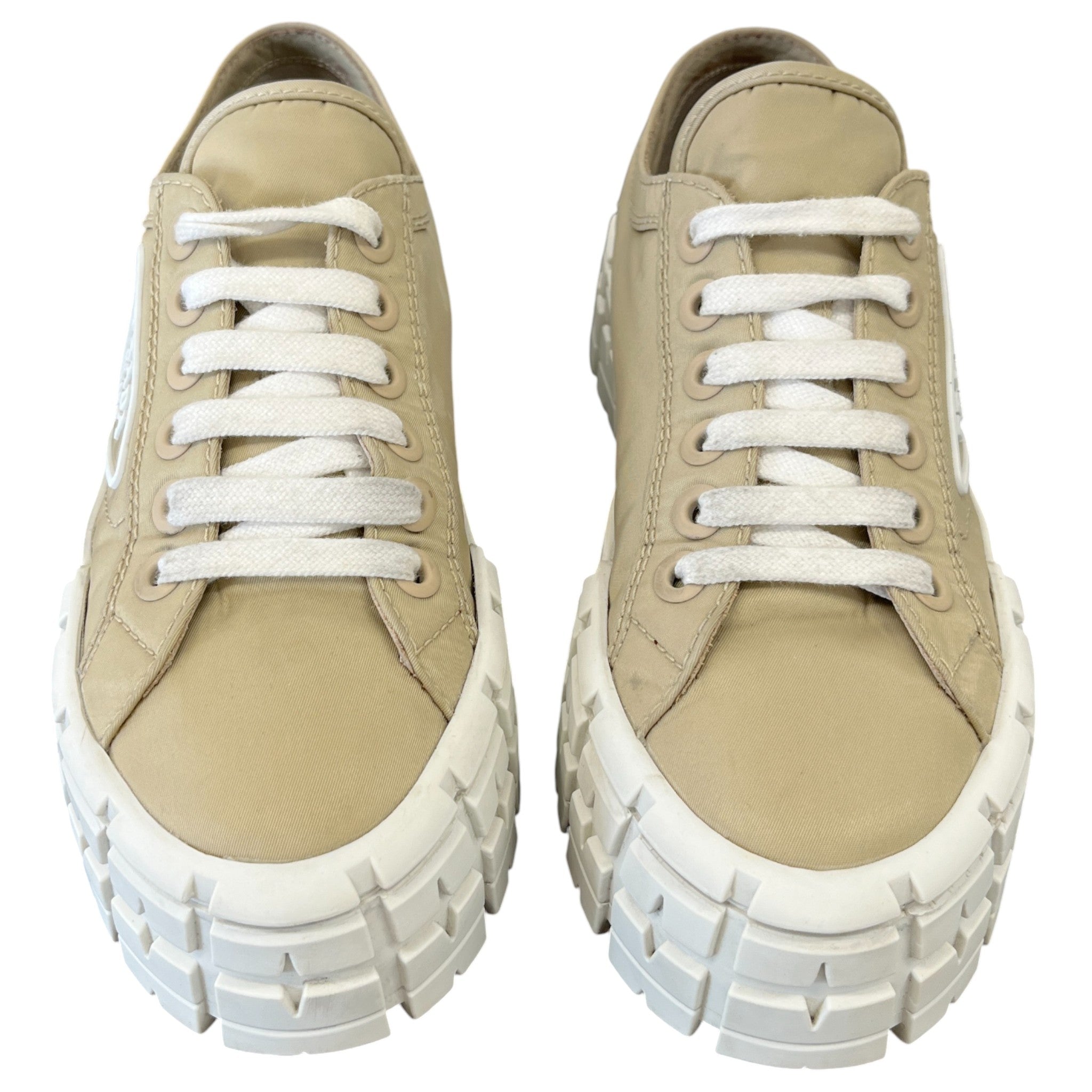 Women's Double Wheel Low Trainers Beige Size EU 36.5 / UK 3.5