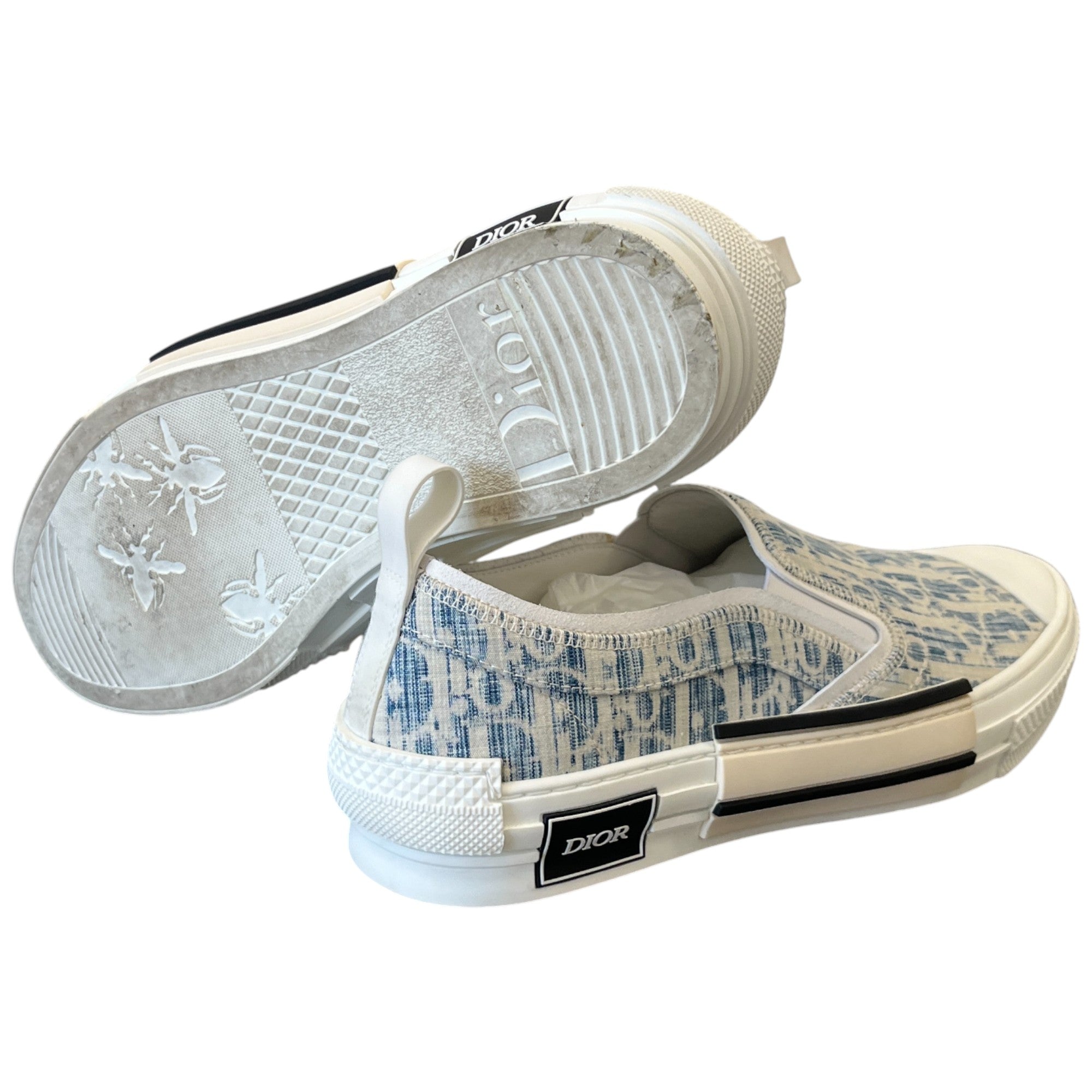 Men's B23 Oblique Slip On Low Trainers Blue Size EU 43 / UK 9