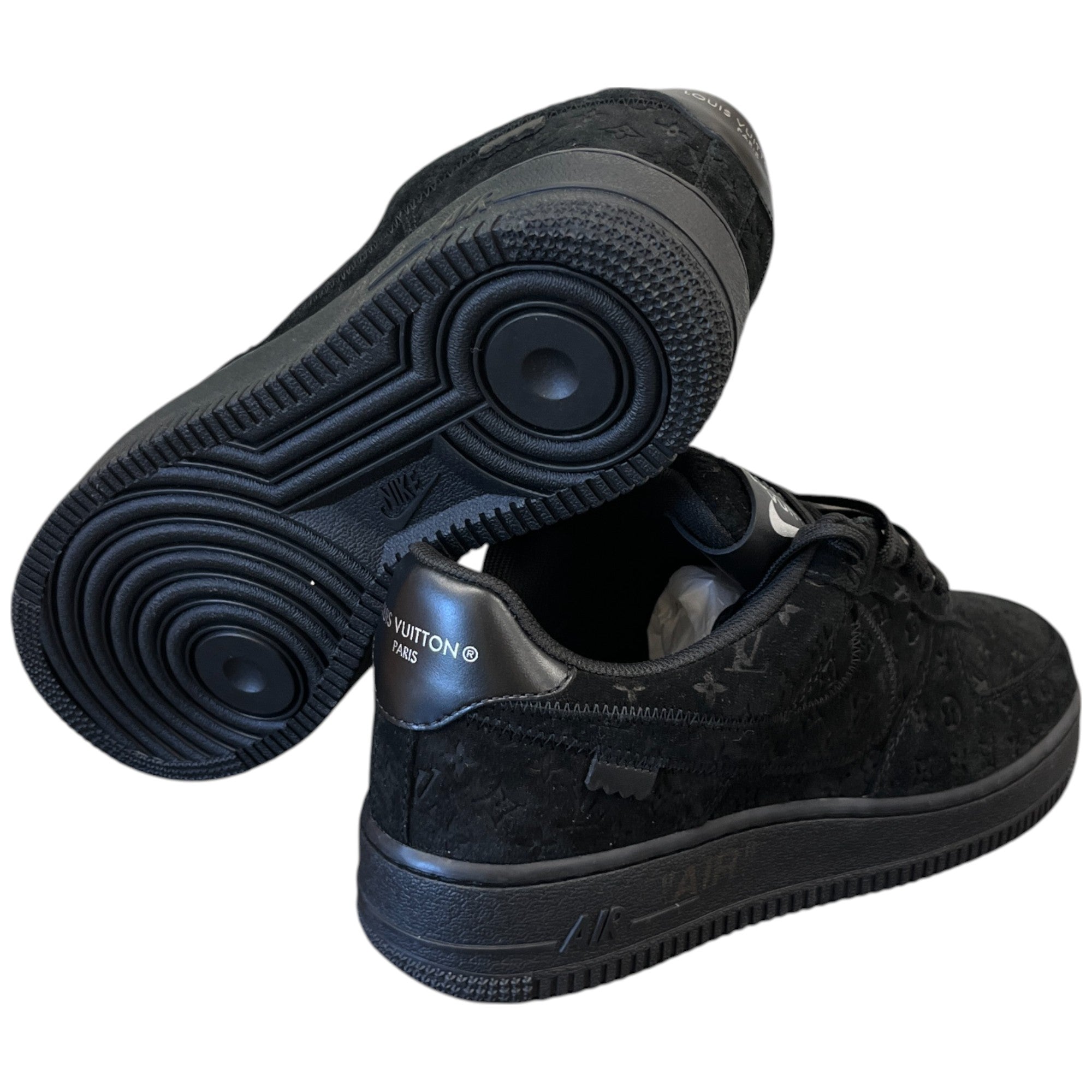Men's Louis Vuitton X Air Force 1 Low Trainers Black Size EU 40 / UK 6