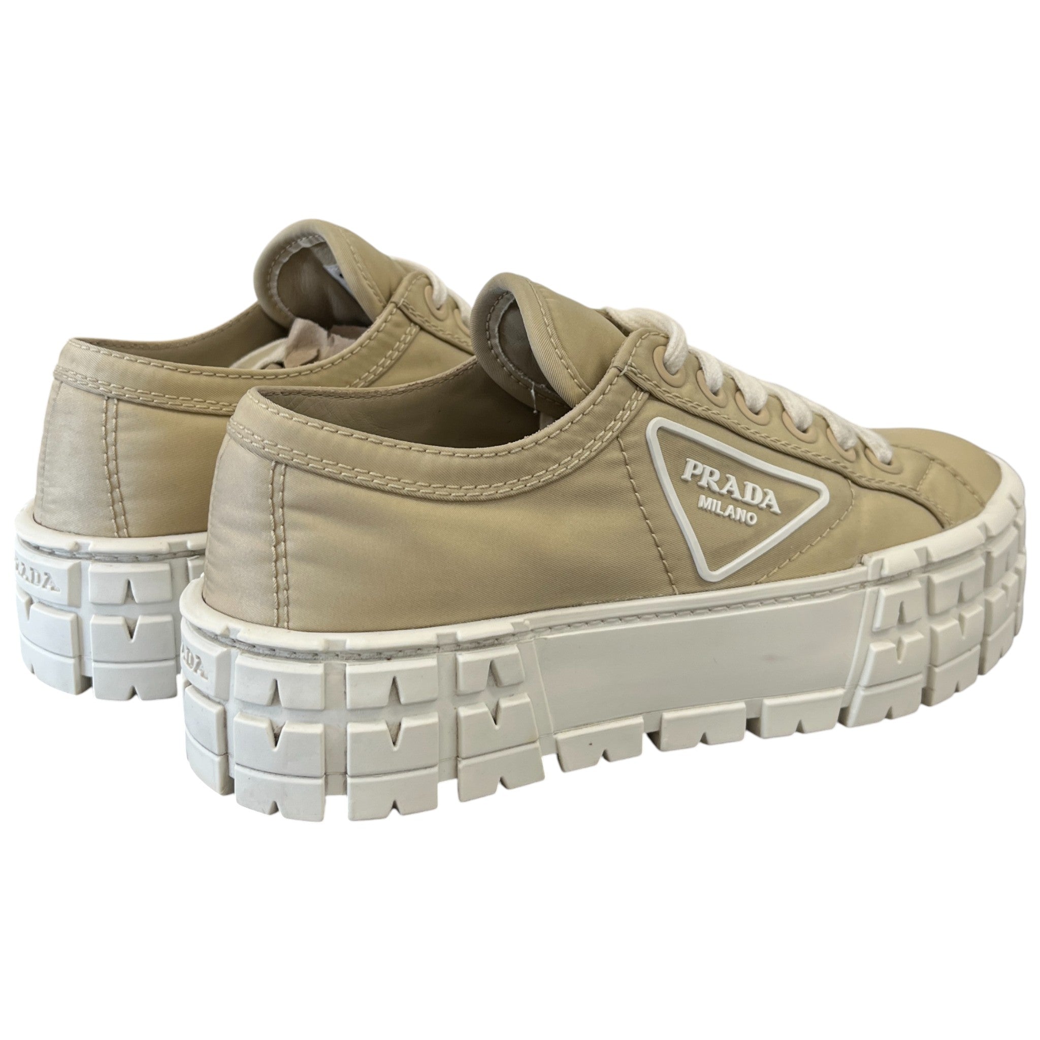 Women's Double Wheel Low Trainers Beige Size EU 36.5 / UK 3.5