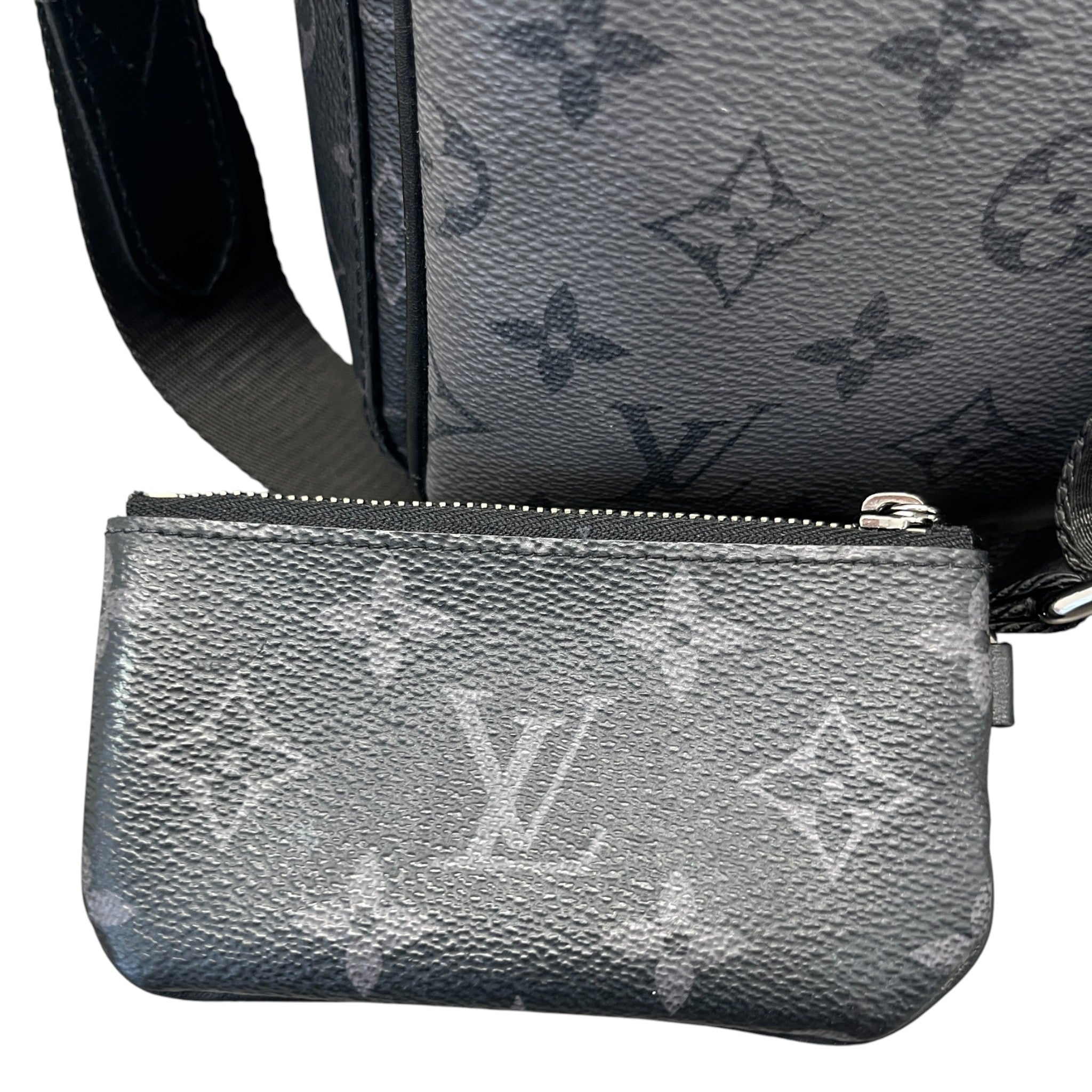 Men's Trio Messenger Bag Bag Black