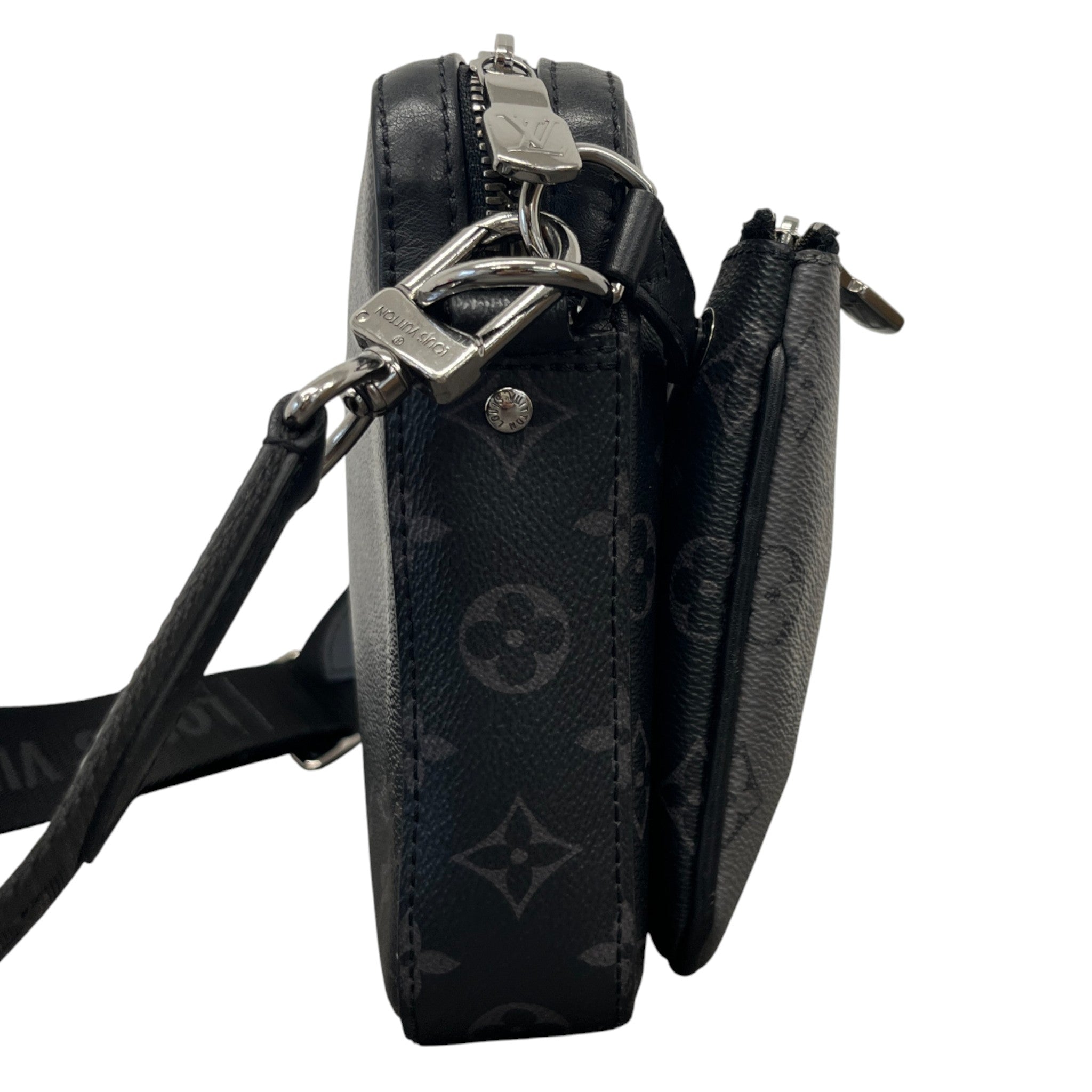 Men's Trio Messenger Bag Bag Black