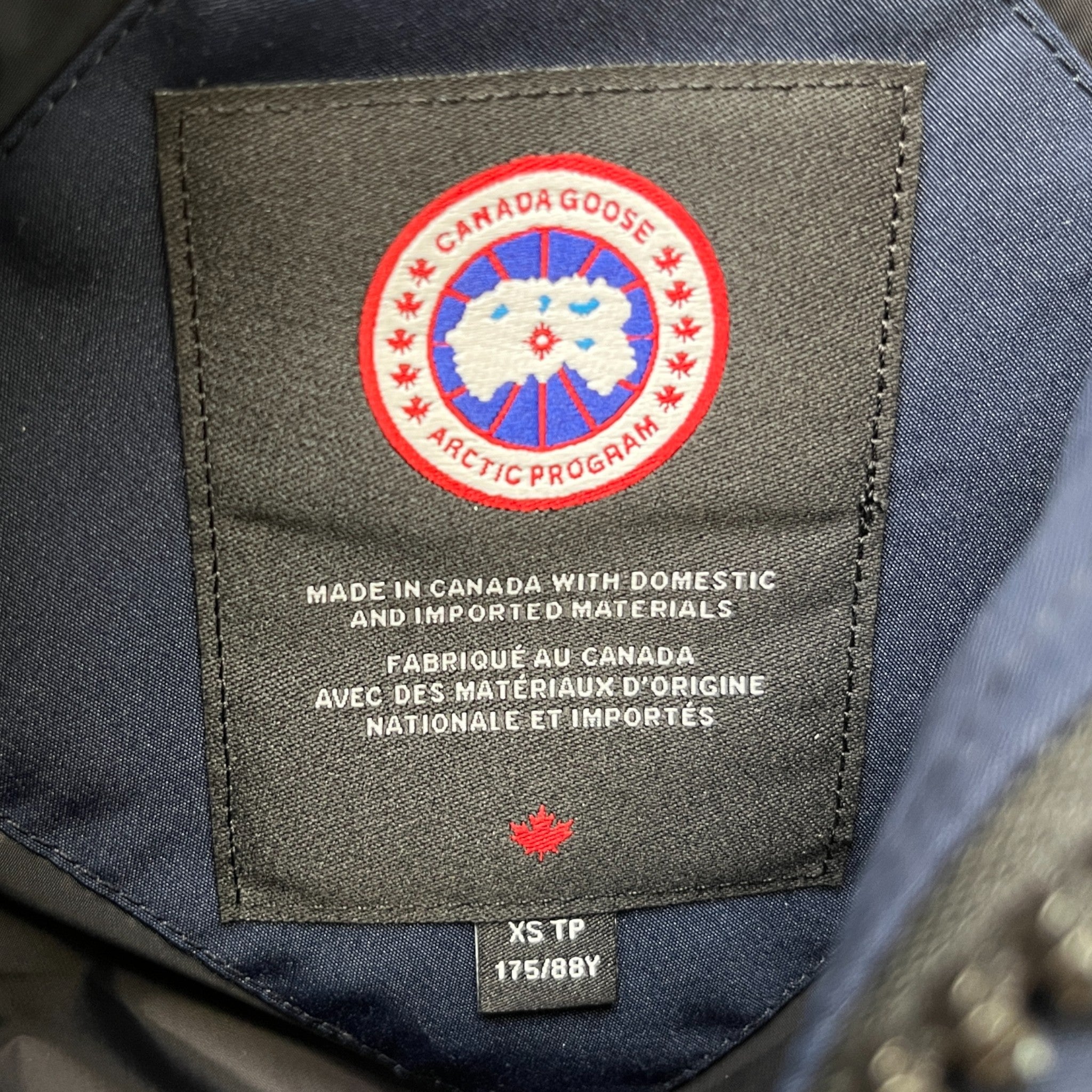 Men's Macmillan Down Jacket Navy Size XS