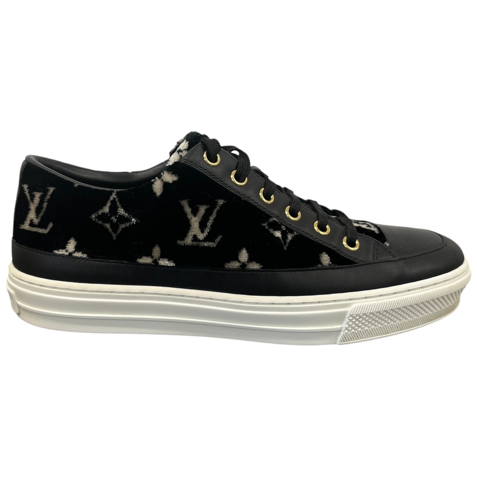Women's Monogram Stellar Low Trainers Black Size EU 37 / UK 4