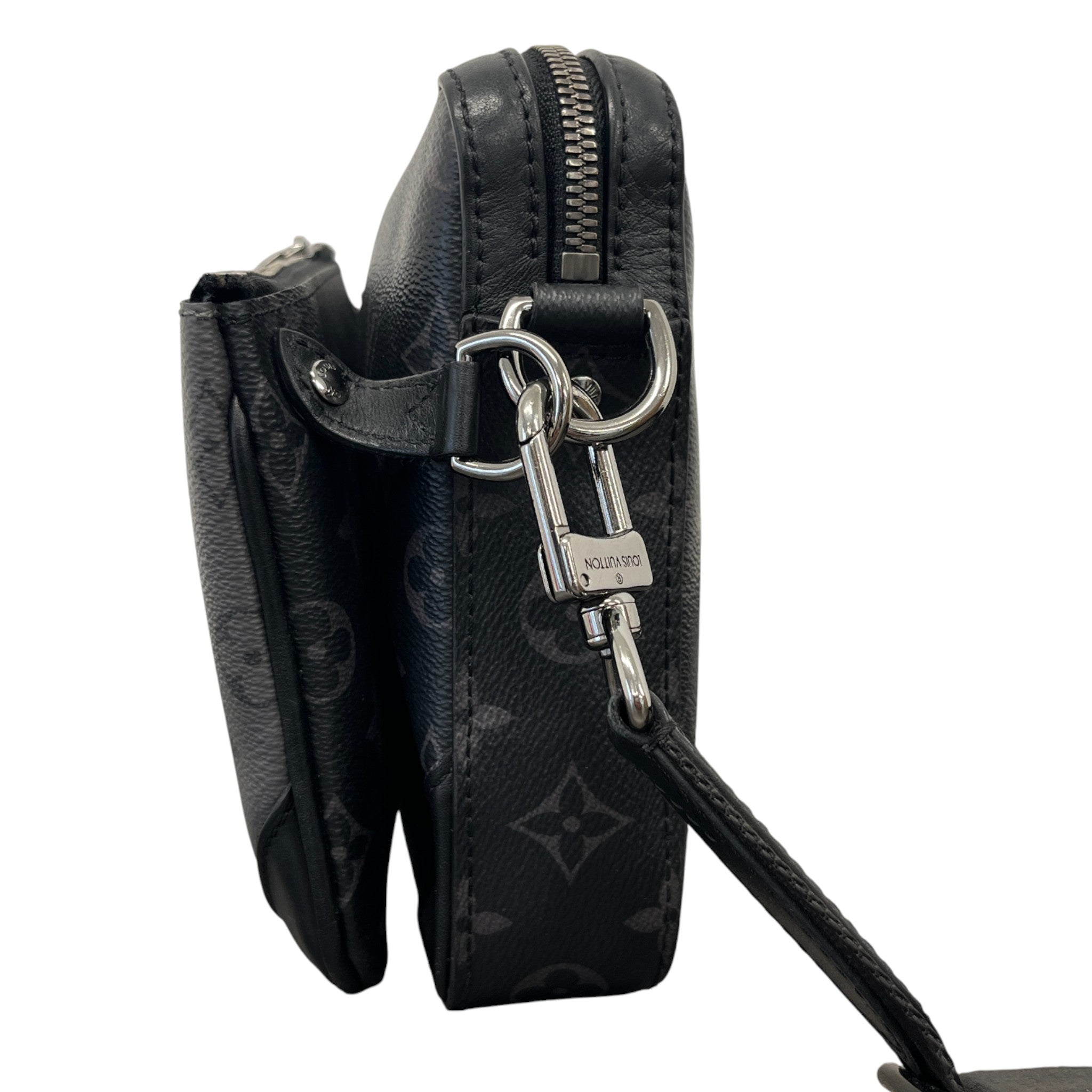 Men's Trio Messenger Bag Bag Black