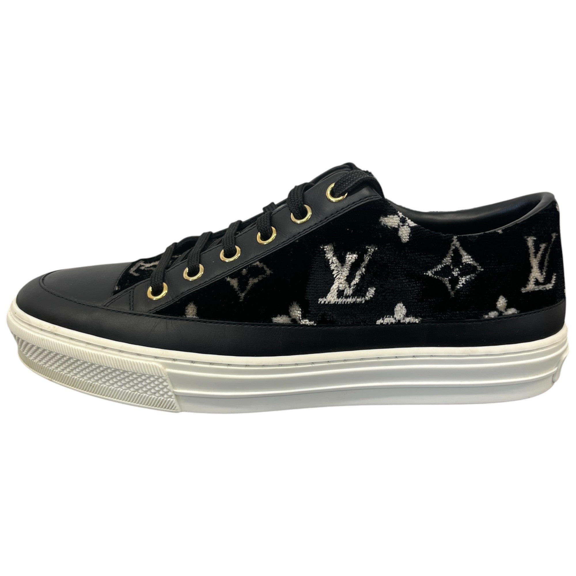 Women's Monogram Stellar Low Trainers Black Size EU 37 / UK 4