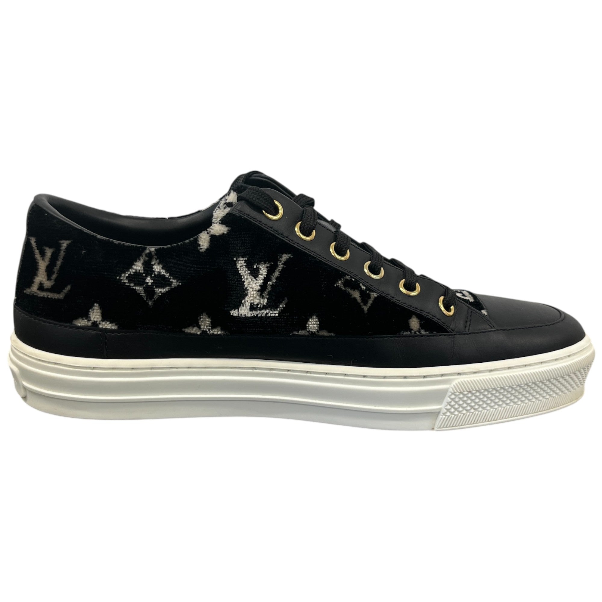 Women's Monogram Stellar Low Trainers Black Size EU 37 / UK 4