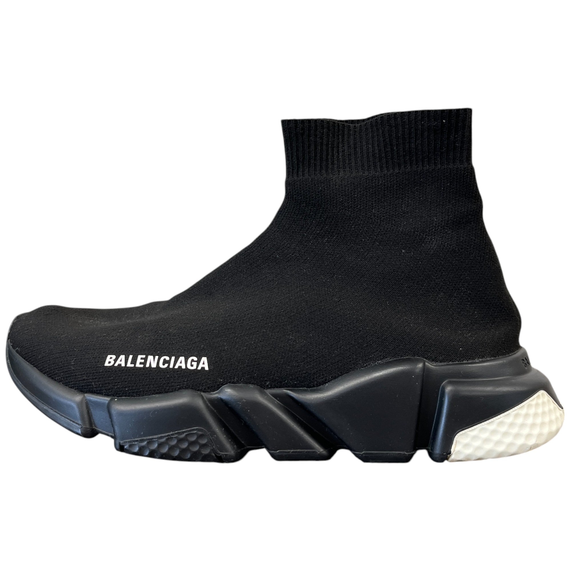 Men's Speed Sock High Trainers Black Size EU 40 / UK 6