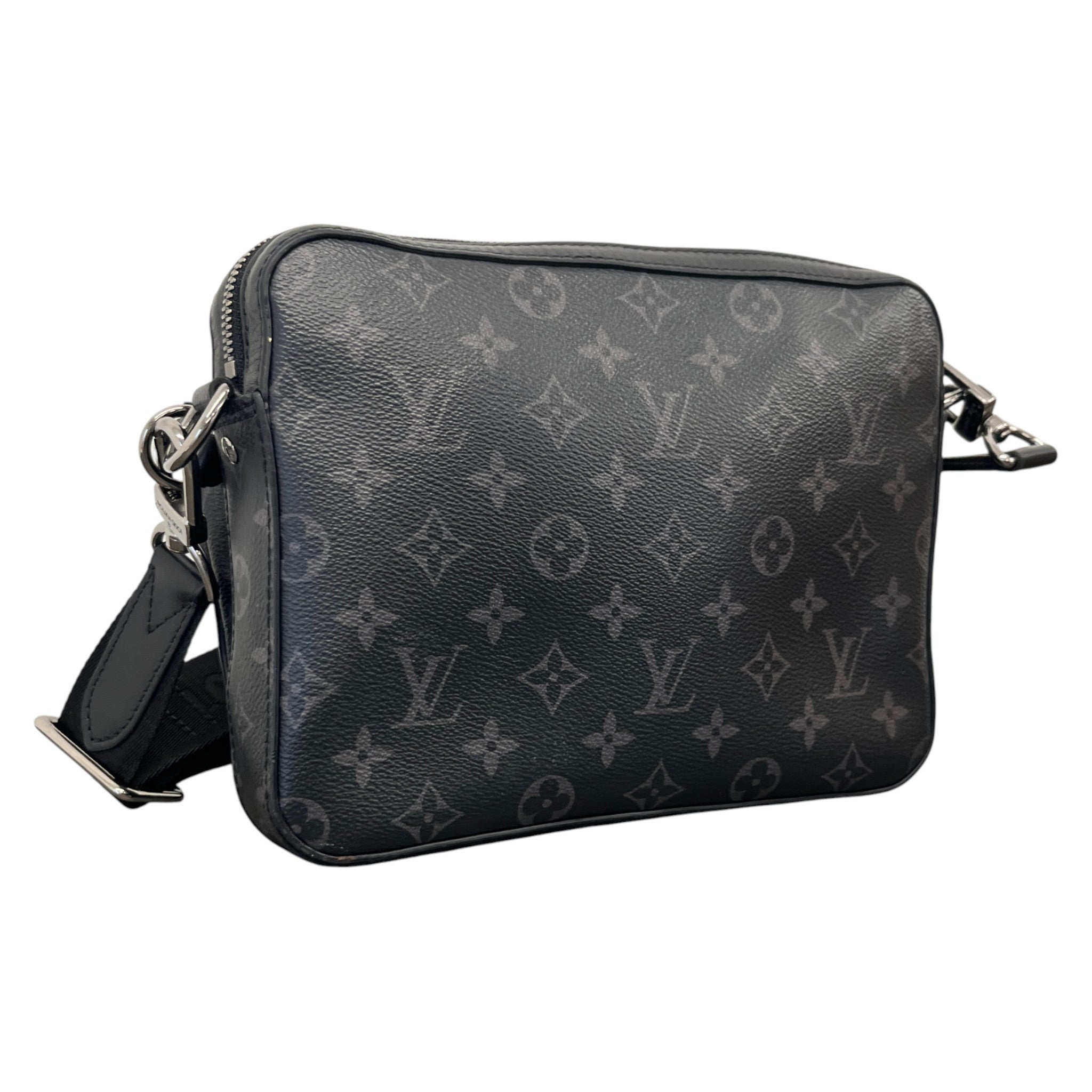 Men's Trio Messenger Bag Bag Black