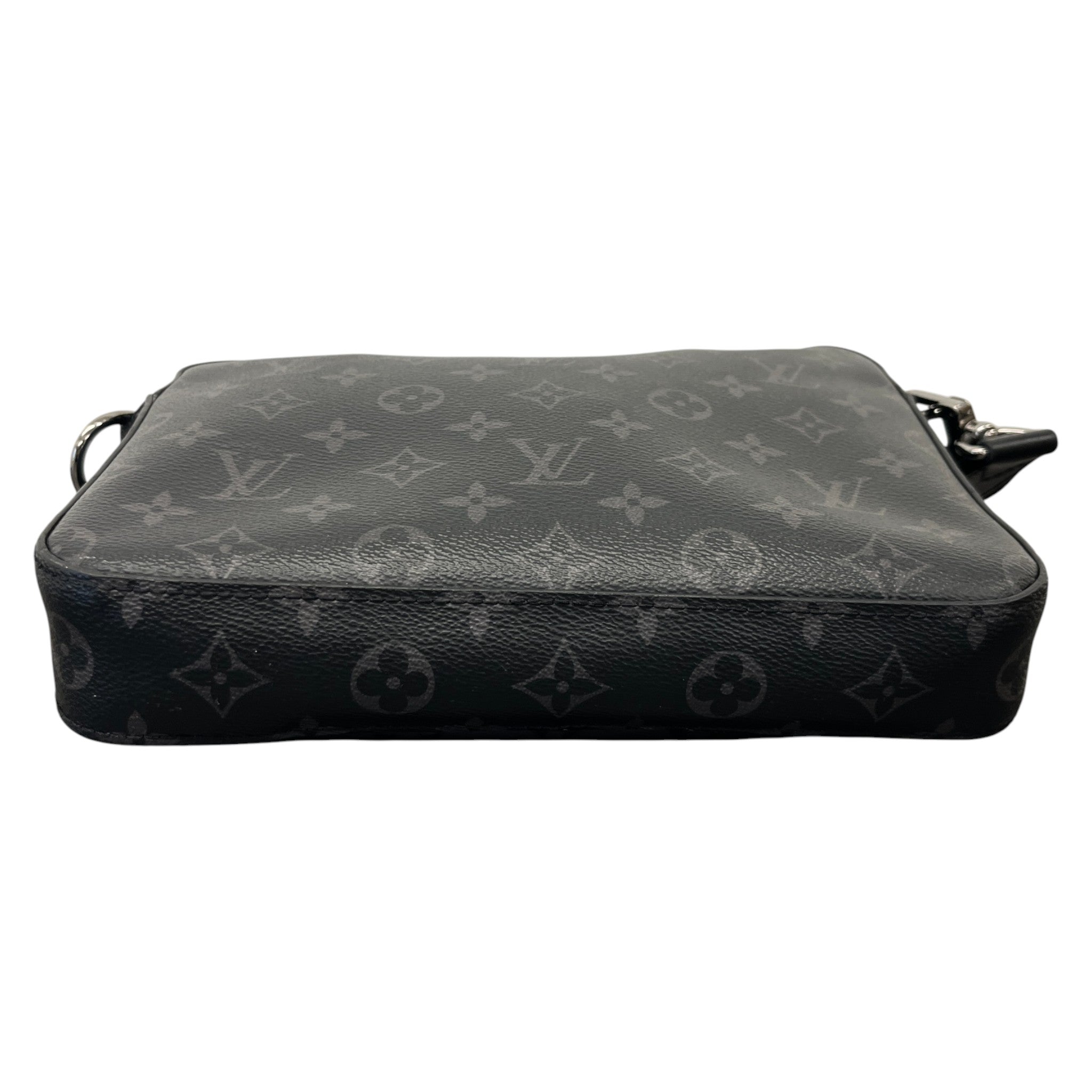 Men's Trio Messenger Bag Bag Black