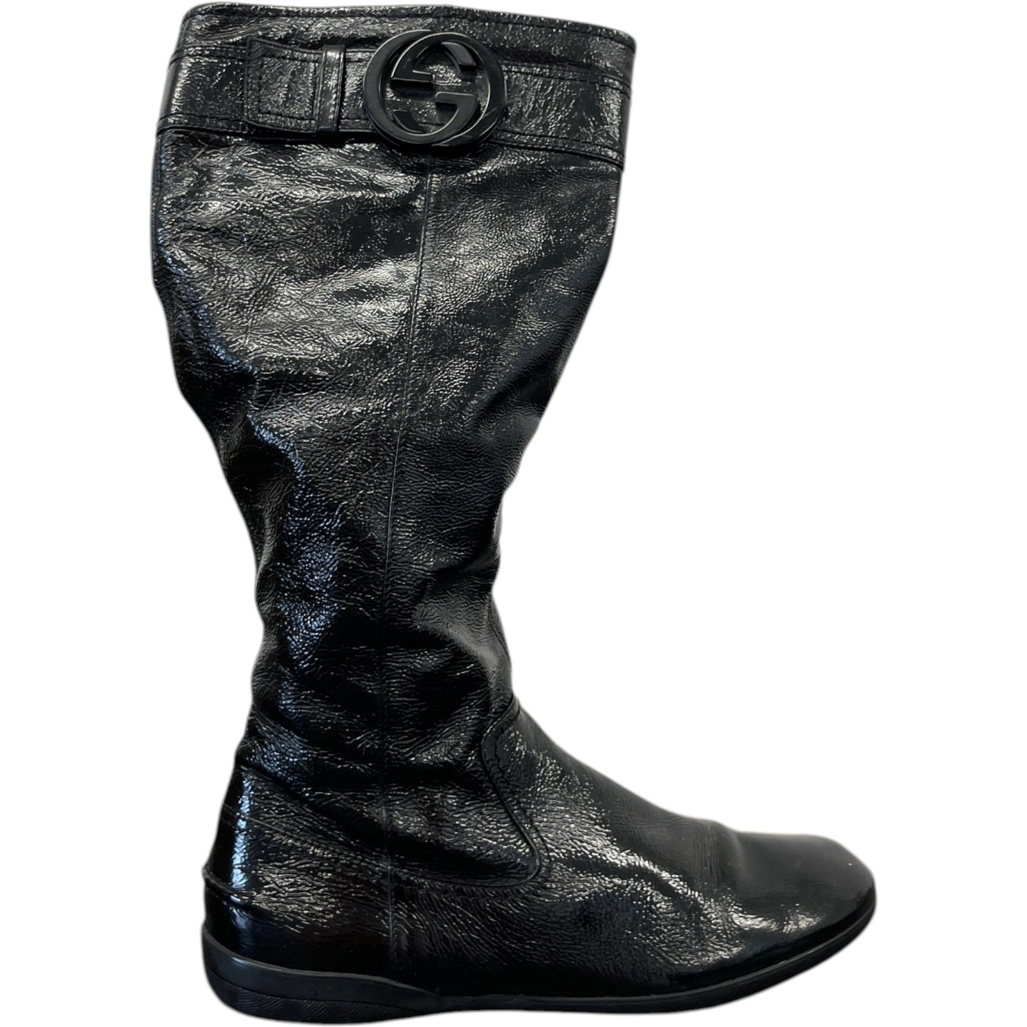 Women's Interlocking G Boots Black Size EU 36 / UK 3