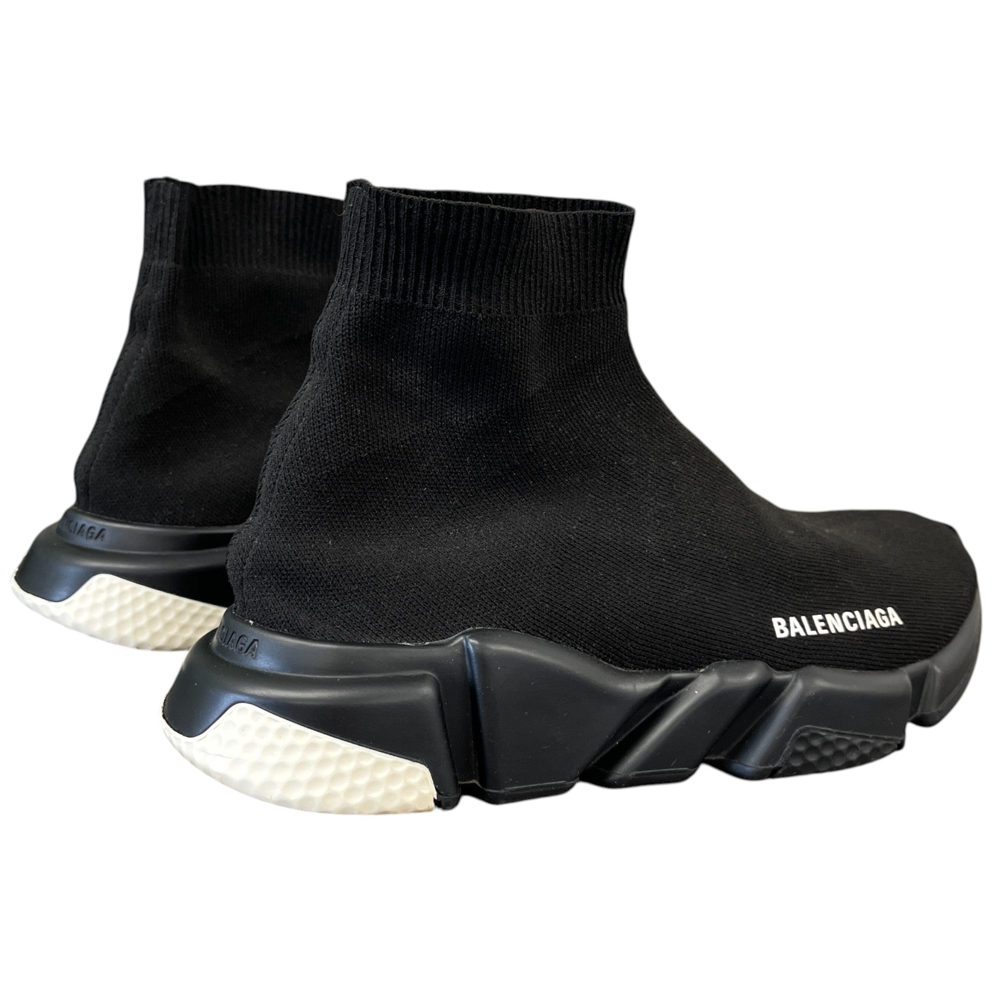 Men's Speed Sock High Trainers Black Size EU 40 / UK 6
