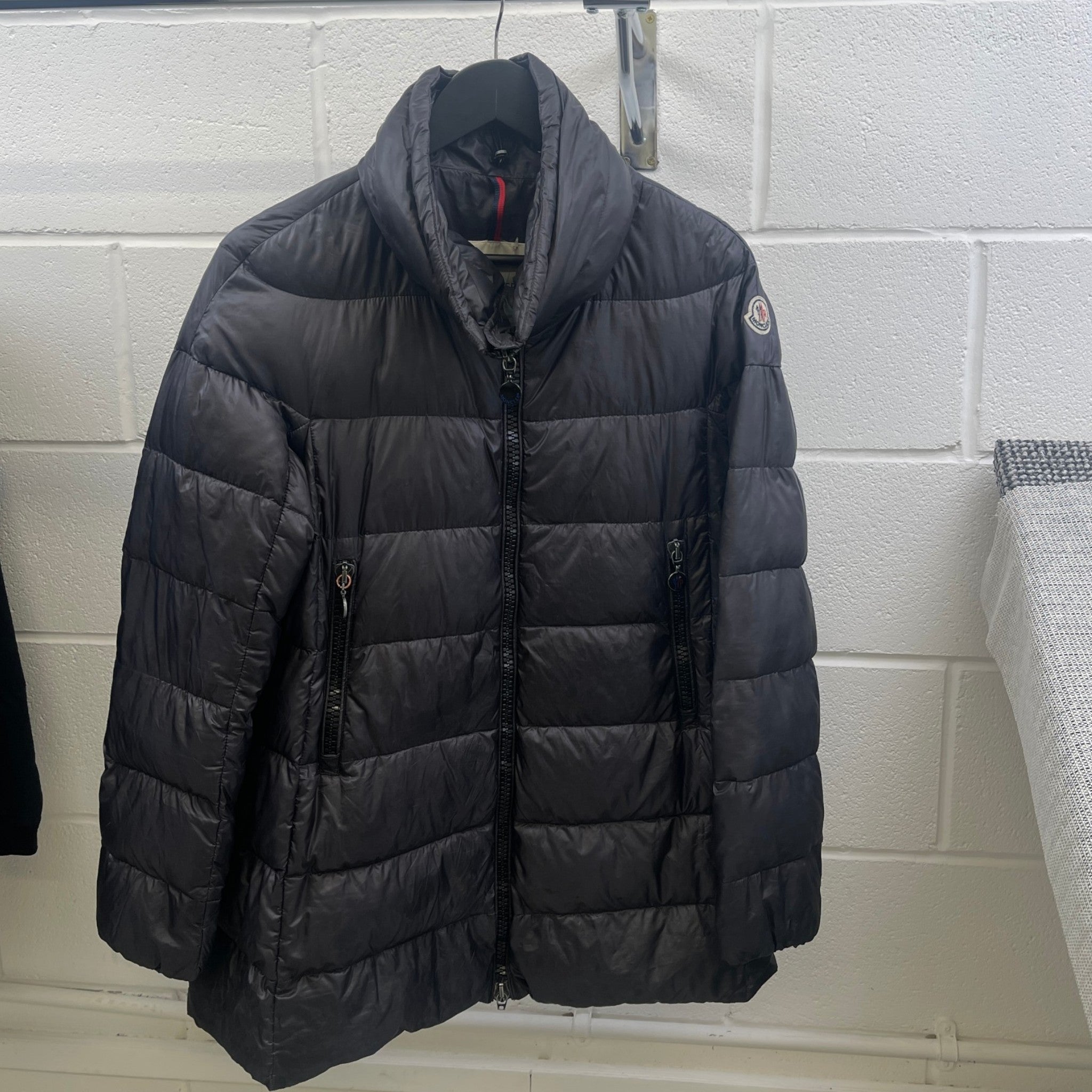 Women's Elevee Down Jacket Black Size 1 / UK 10