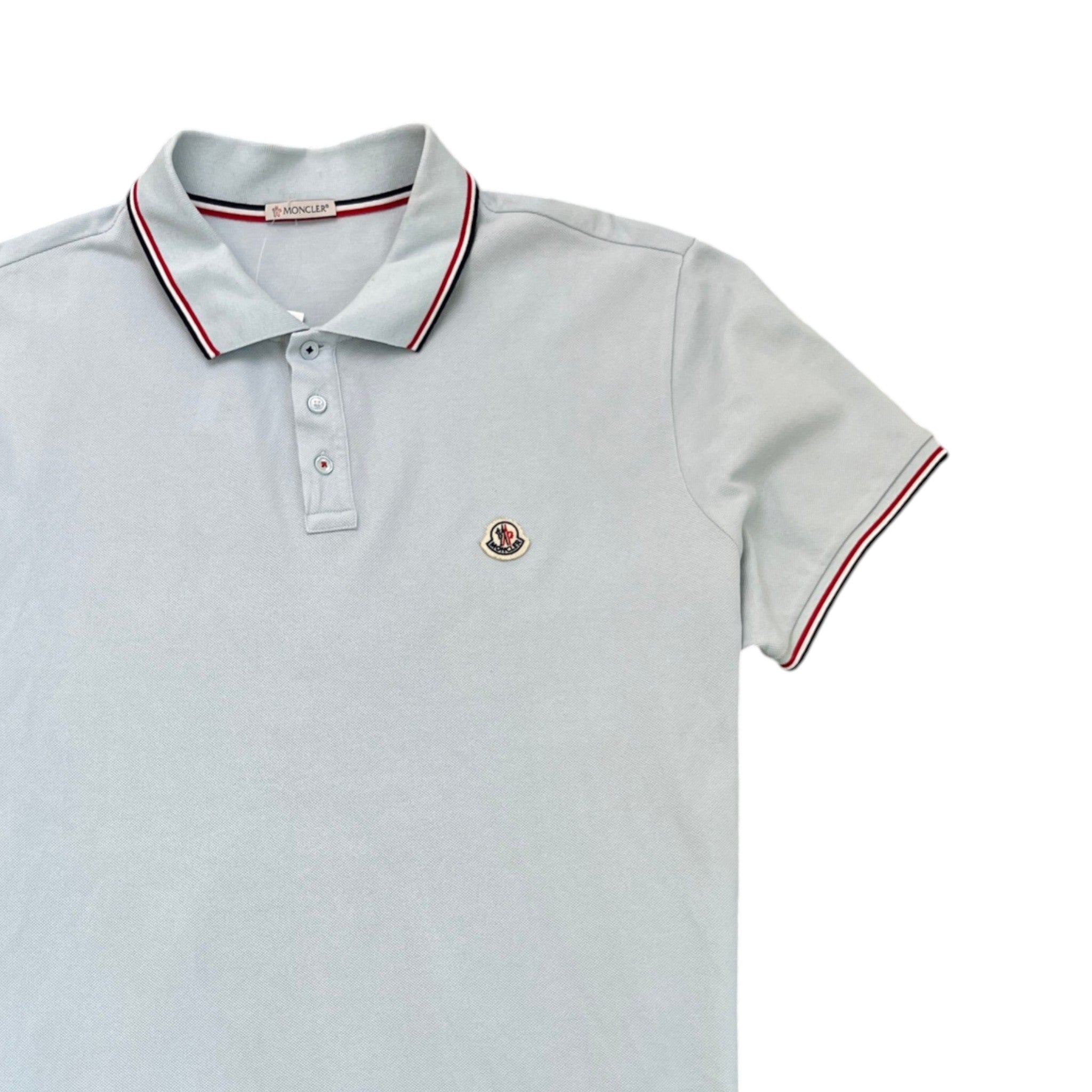 Men's Maglia Polo Shirt Blue Size XXXL