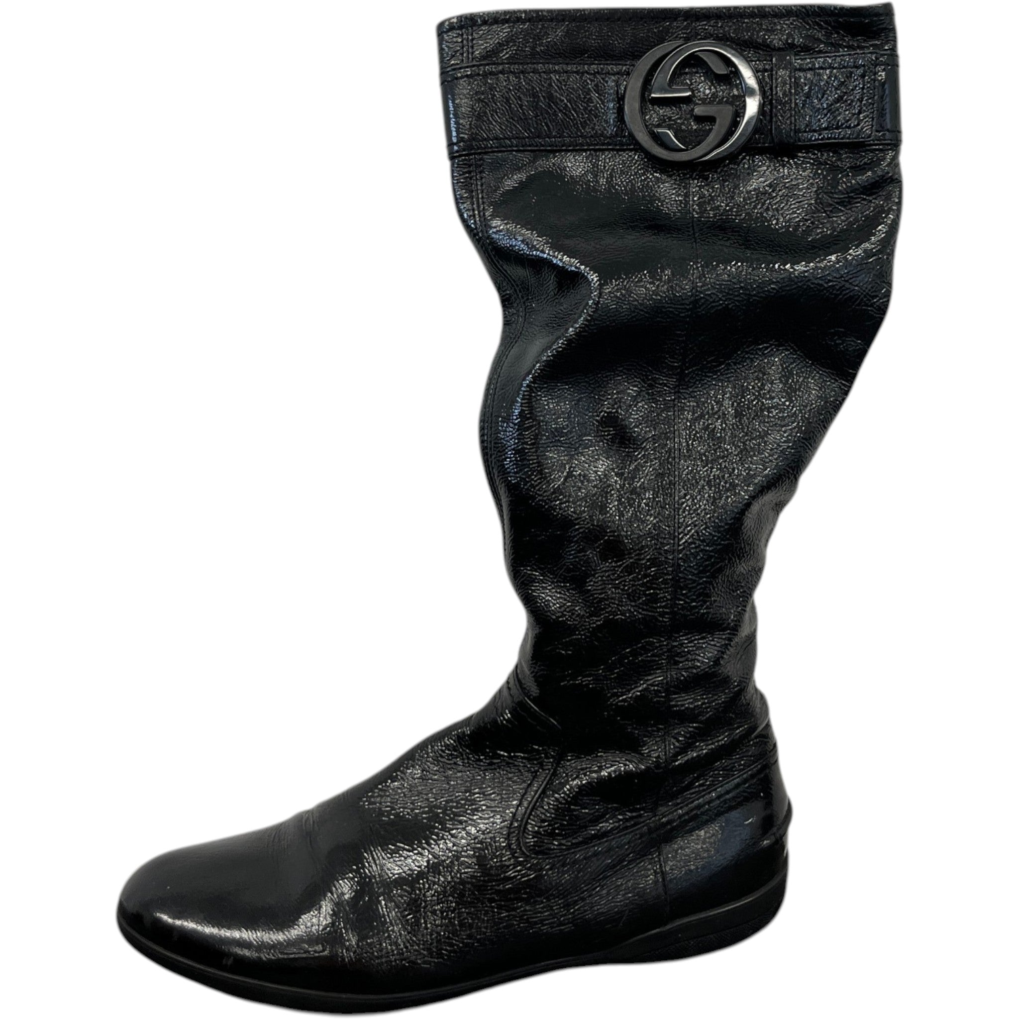 Women's Interlocking G Boots Black Size EU 36 / UK 3