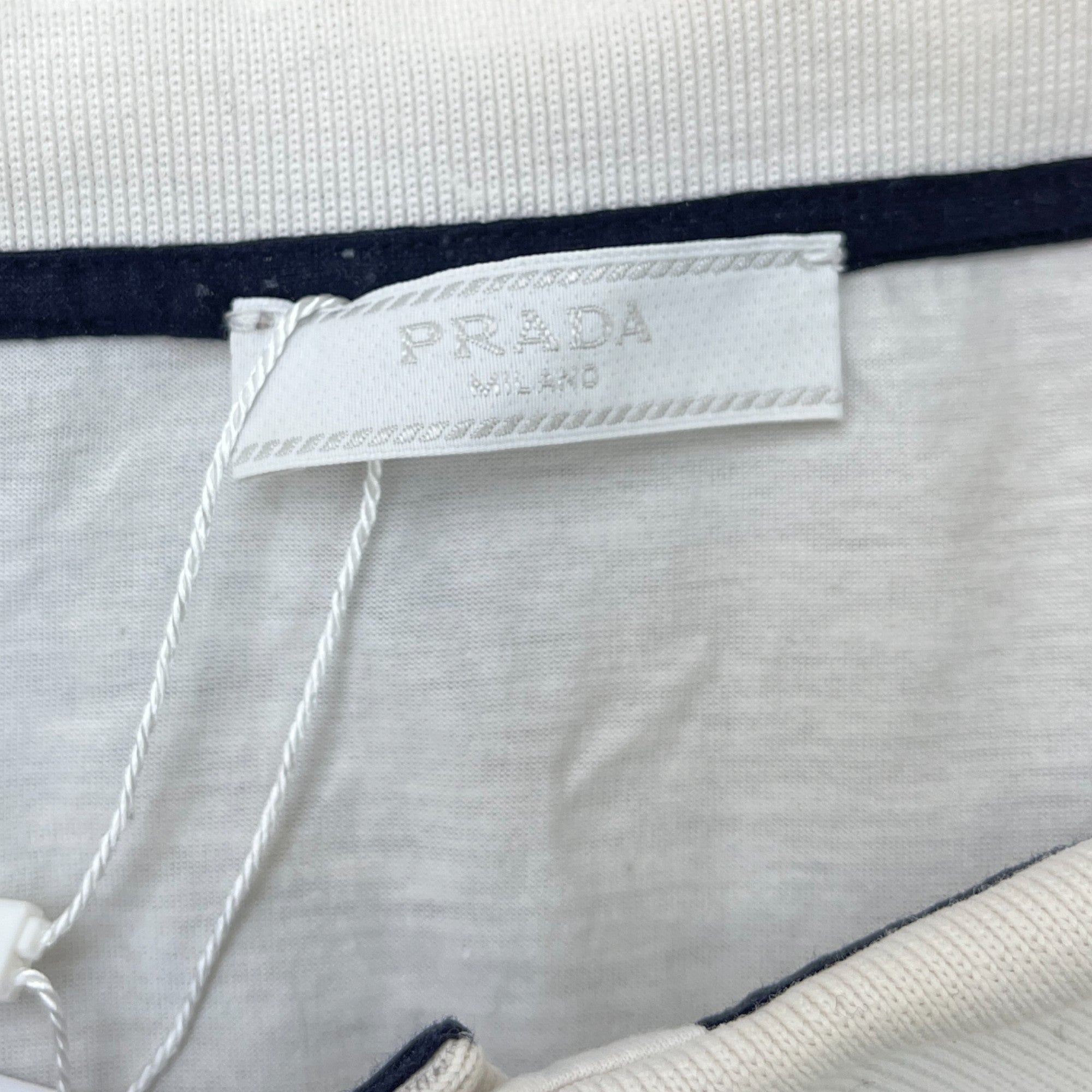 Men's Pocket Logo Polo Shirt White Size XL