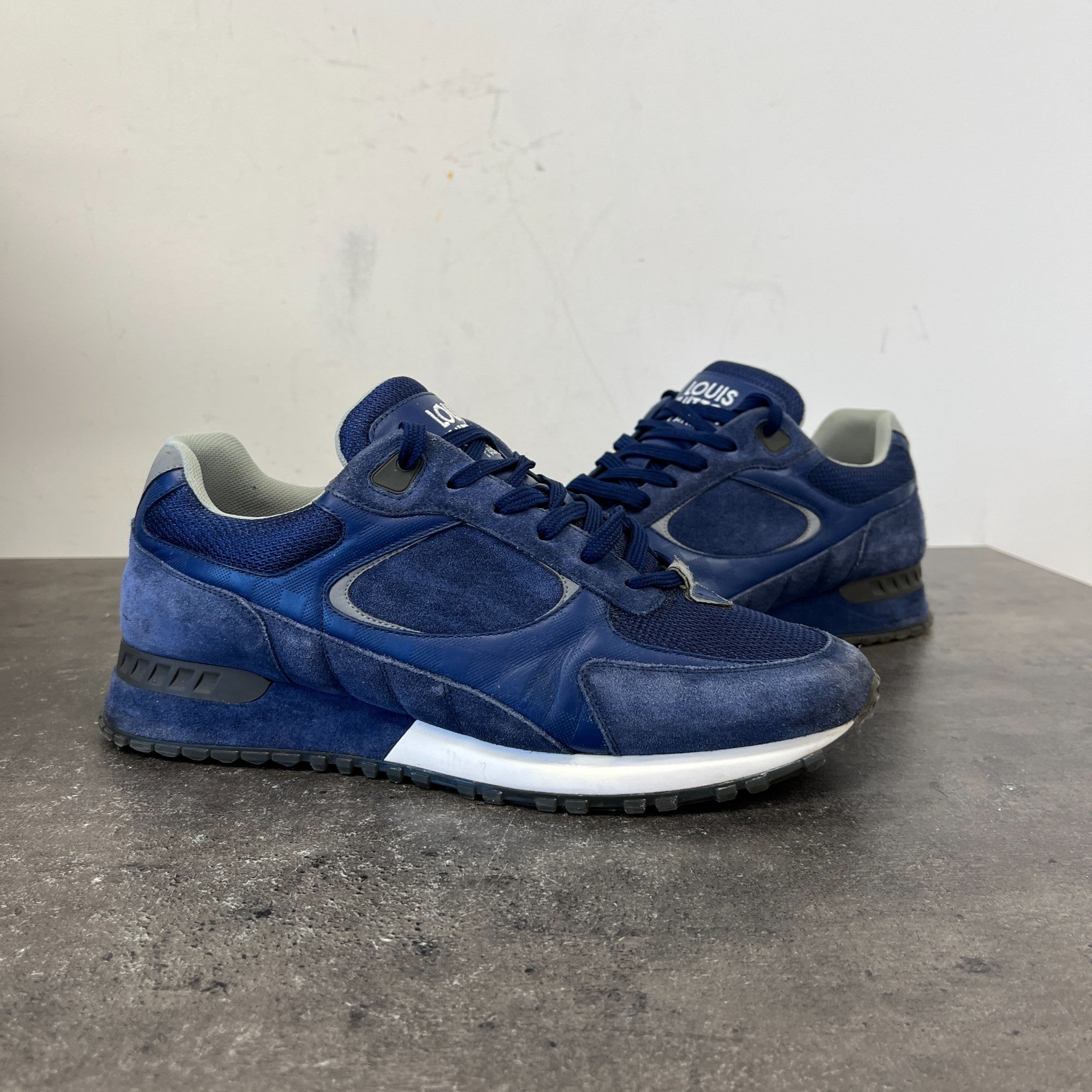 Men's Runaway Low Trainers Blue Size EU 39.5 / UK 5.5