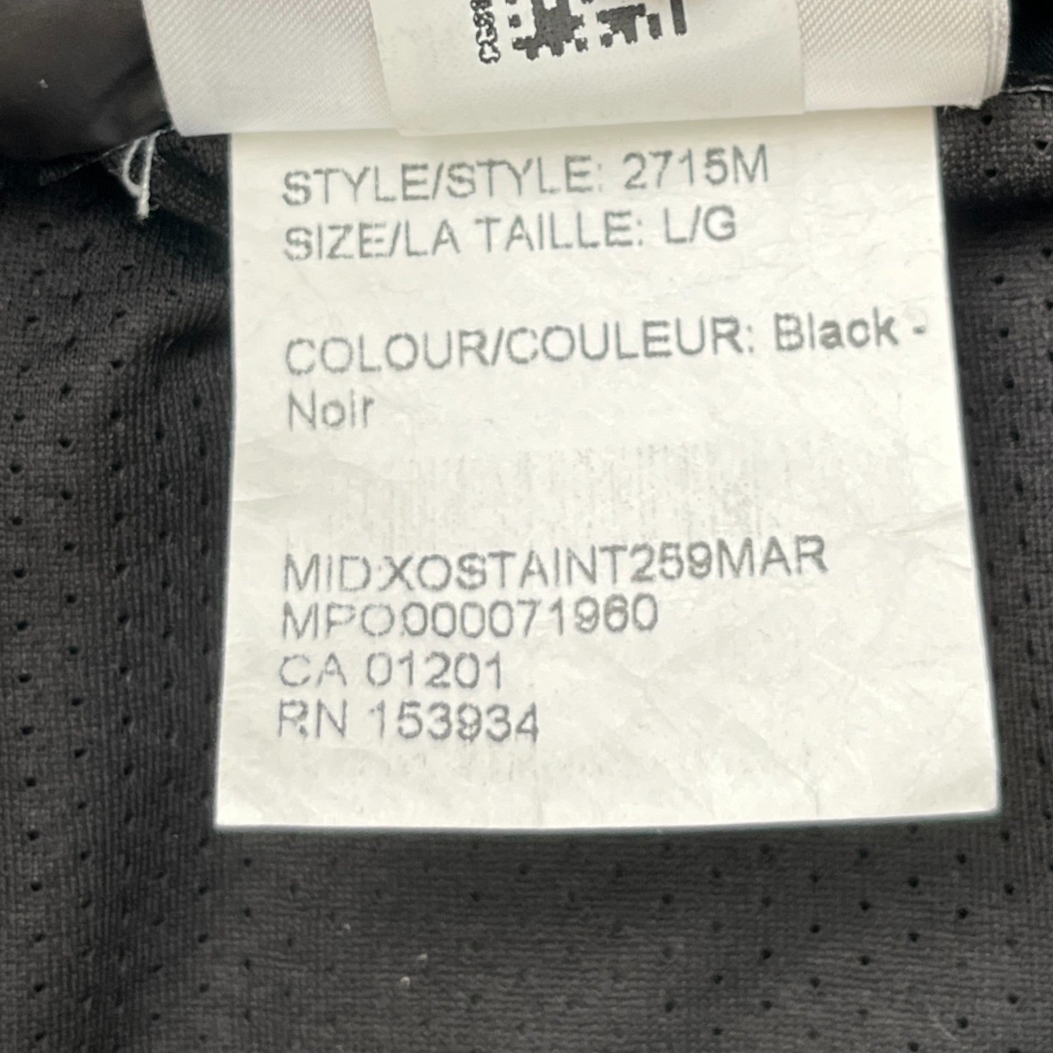 Men's Hybridge Gilet Black Size 3 / L