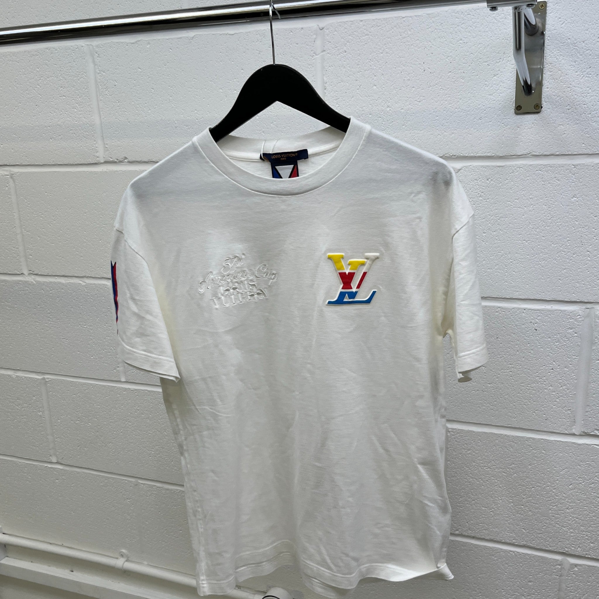 Men's 37Th America'S Cup T-Shirt White Size S